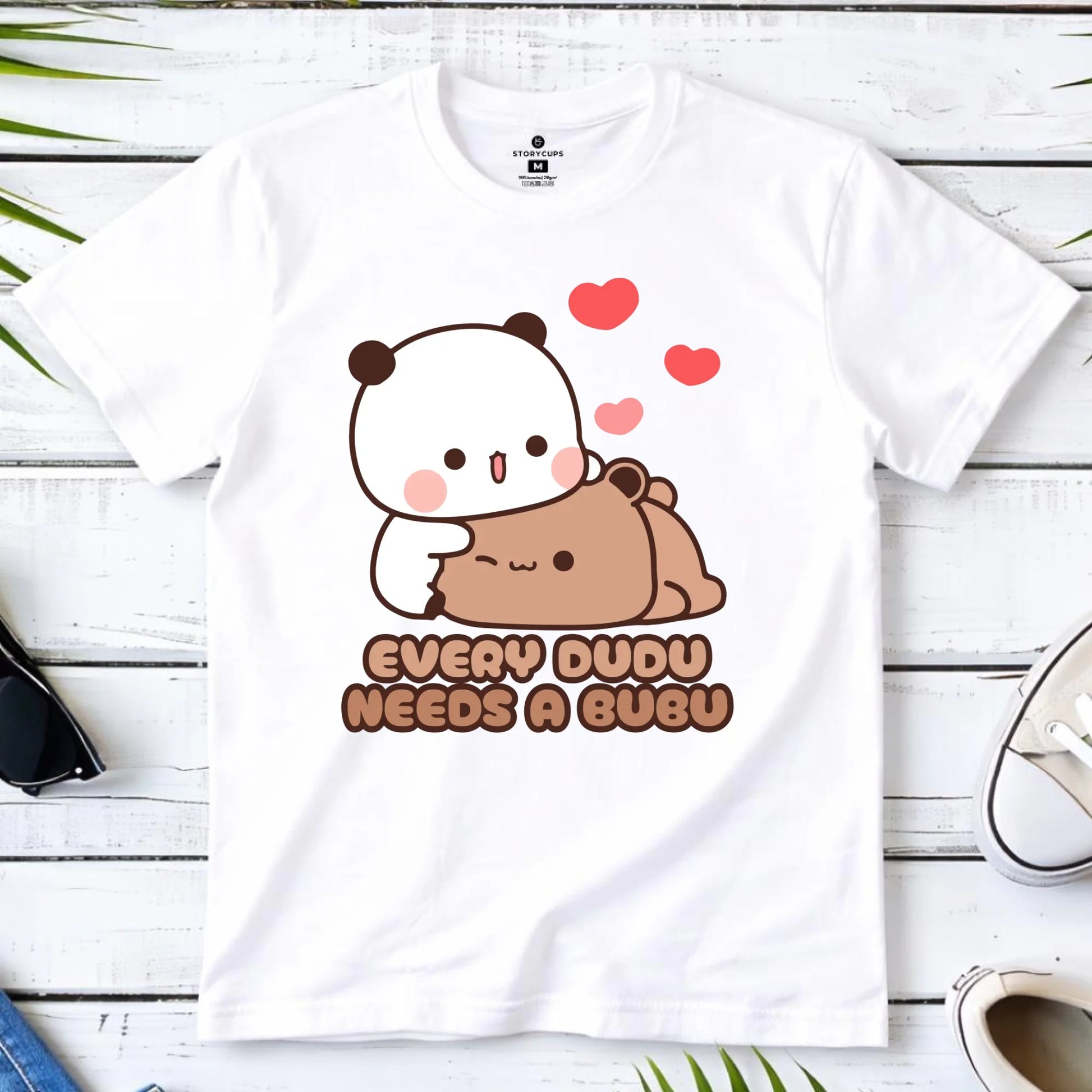 Koszulka męska dla par - Every Dudu needs a Bubu W32 - StoryCups.pl