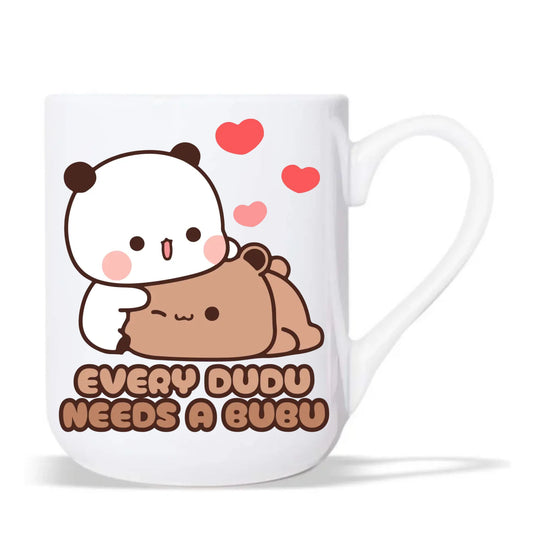 Kubek elegant dla par - Every Dudu needs a Bubu W32 - StoryCups.pl