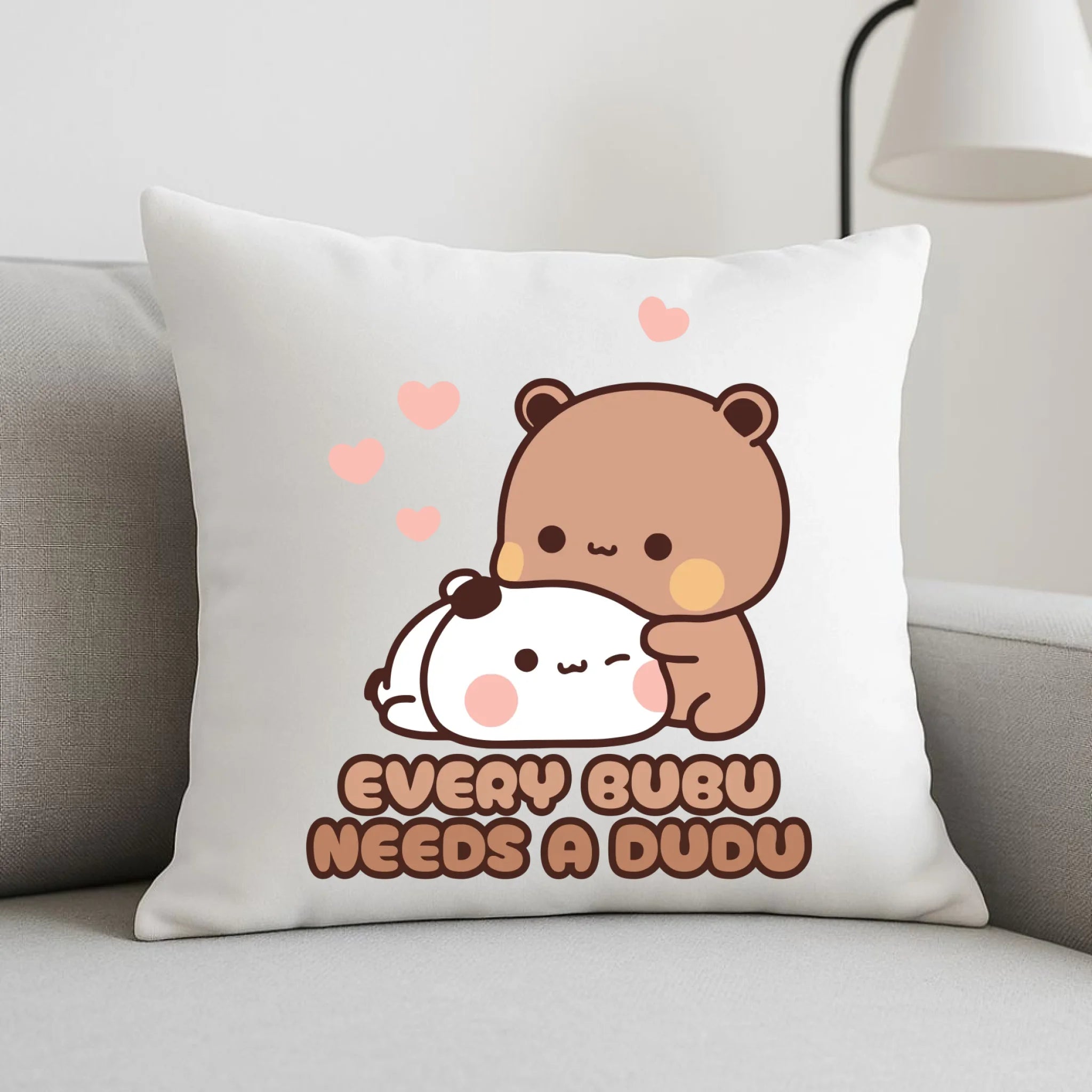 Poduszka dla par - Every Bubu needs a Dudu W33 - StoryCups.pl