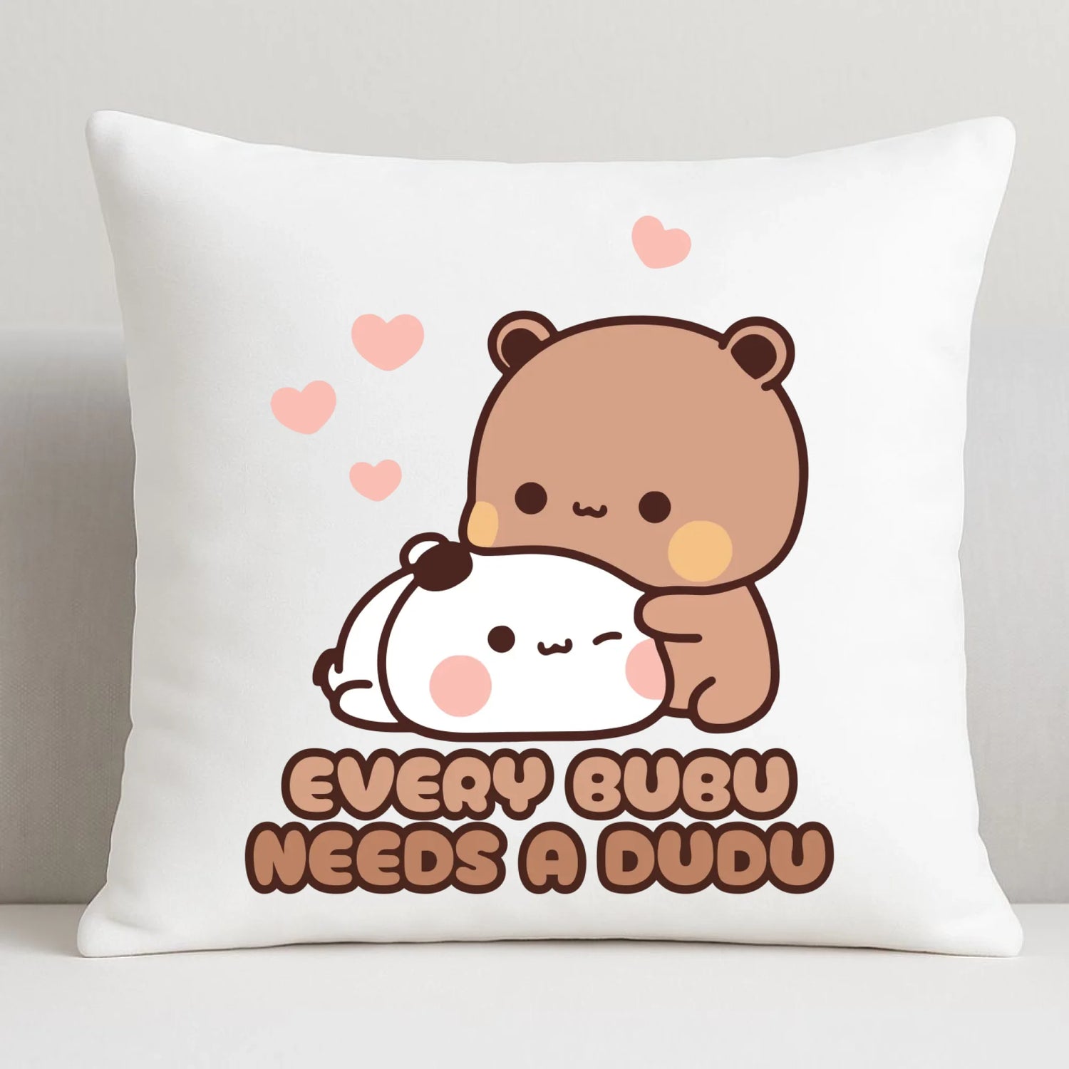 Poduszka dla par - Every Bubu needs a Dudu W33 - StoryCups.pl