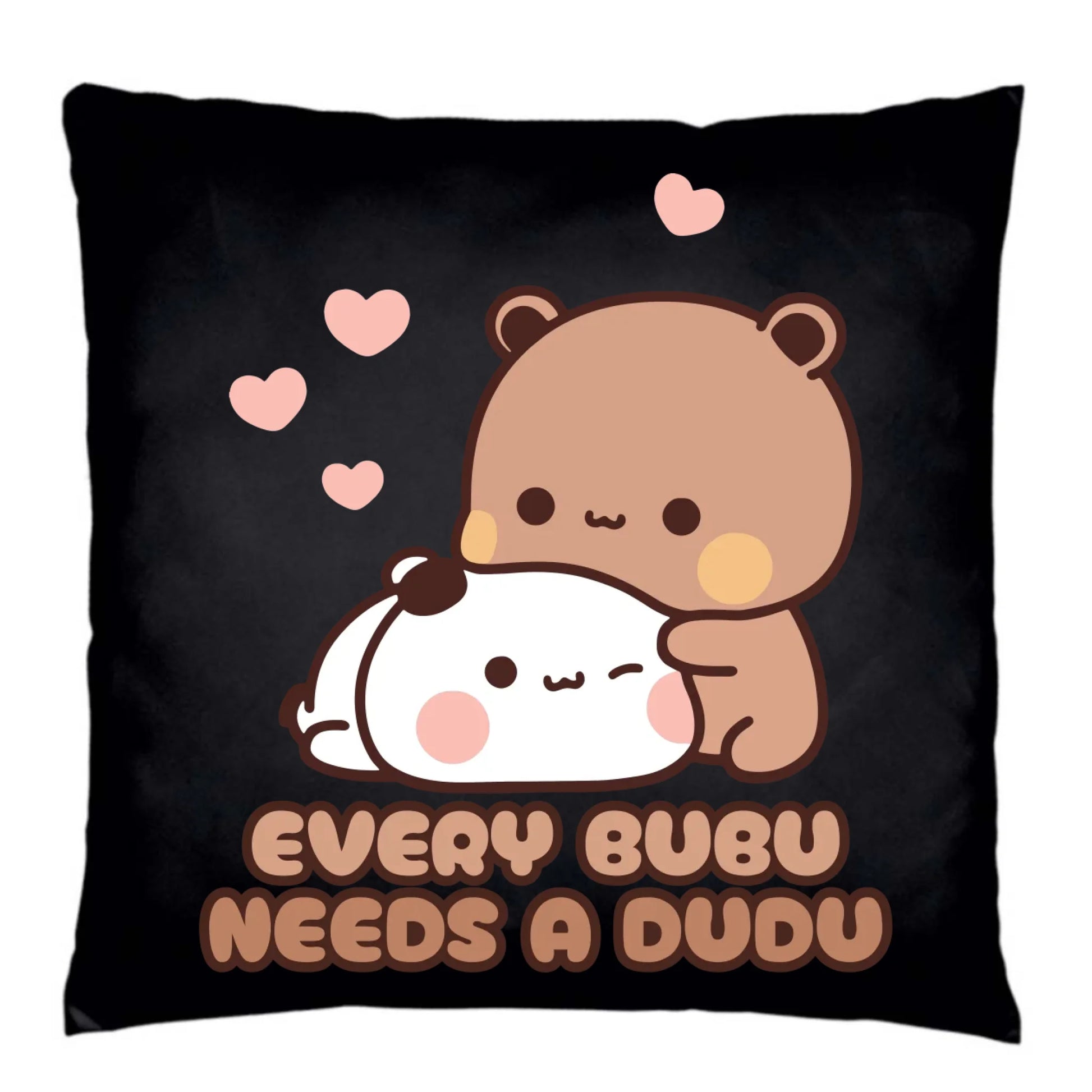 Poduszka dekoracyjna dla par - Every Bubu needs a Dudu W33 - StoryCups.pl