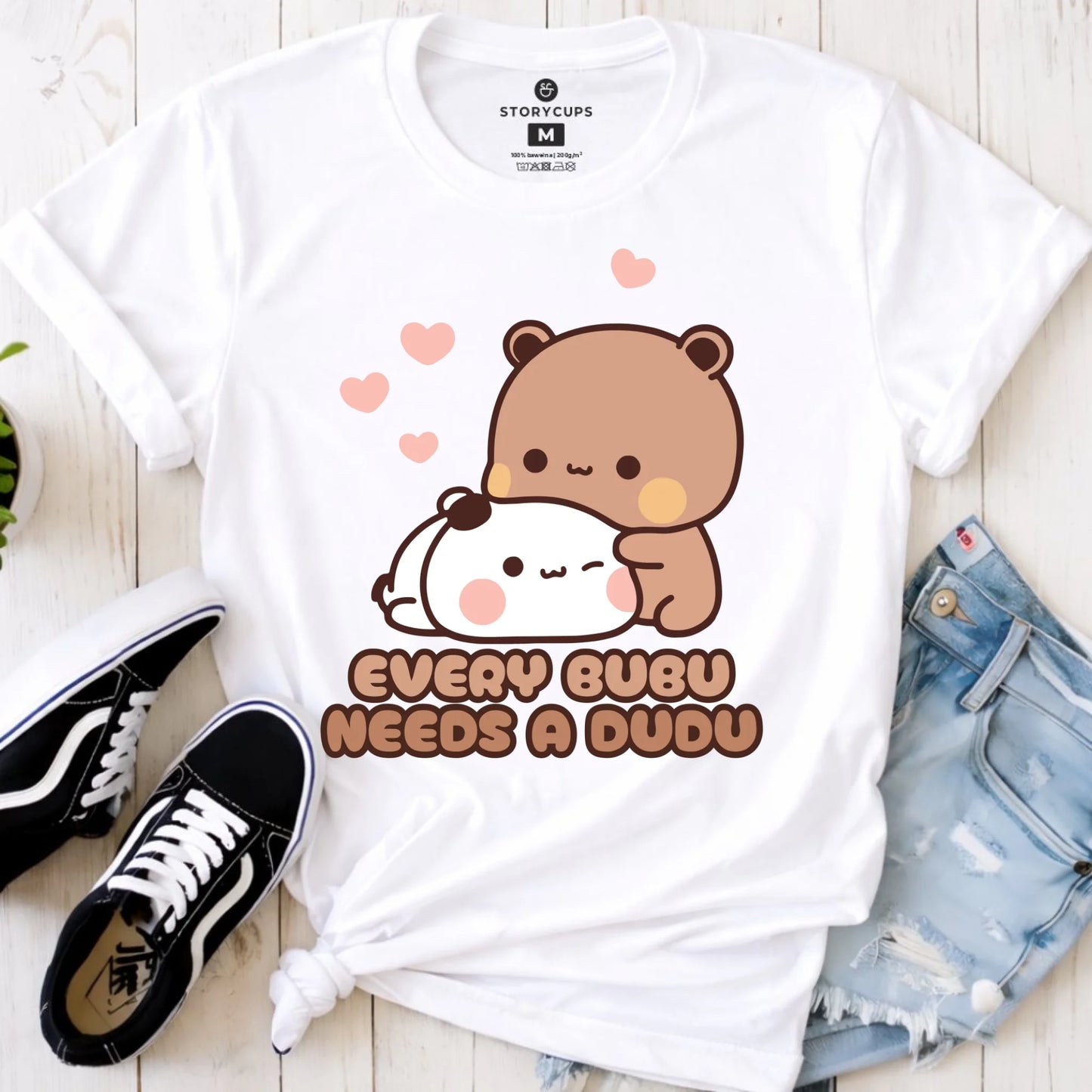 Koszulka damska dla par - Every Bubu needs a Dudu W33 - StoryCups.pl