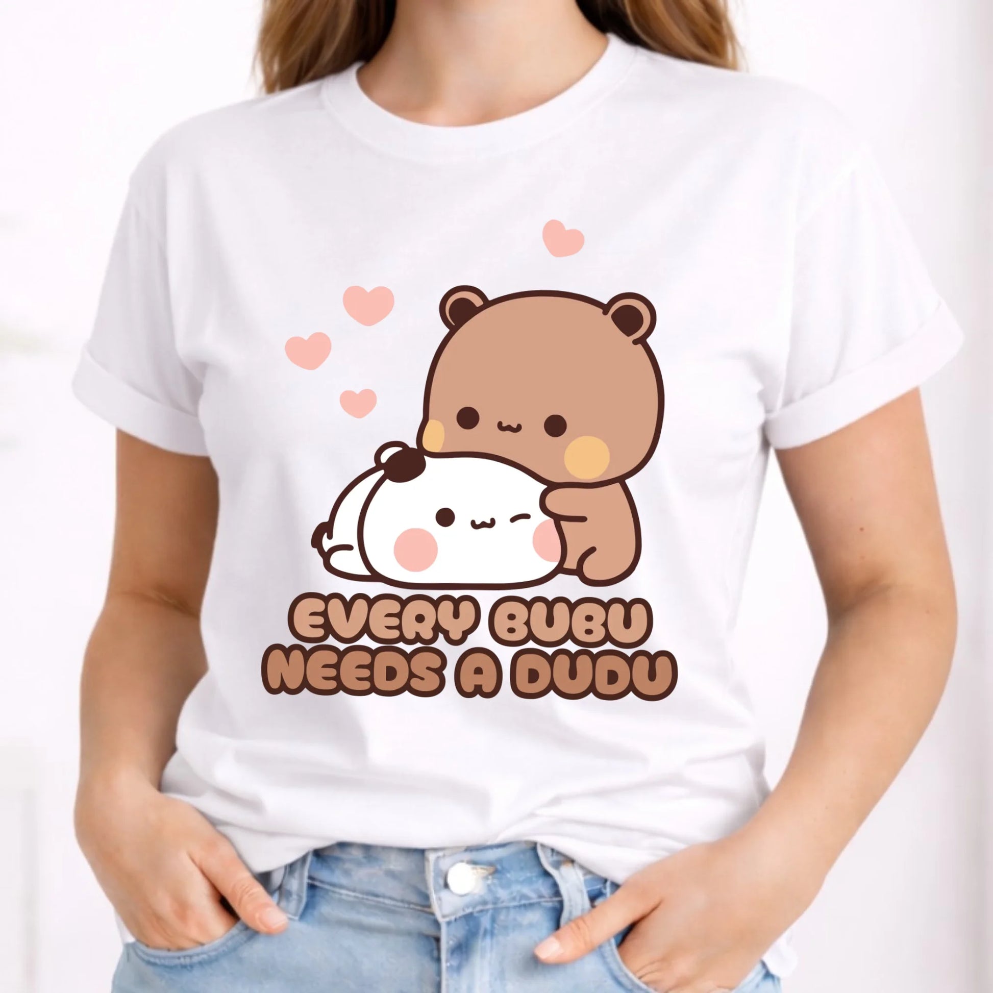 Koszulka damska dla par - Every Bubu needs a Dudu W33 - StoryCups.pl