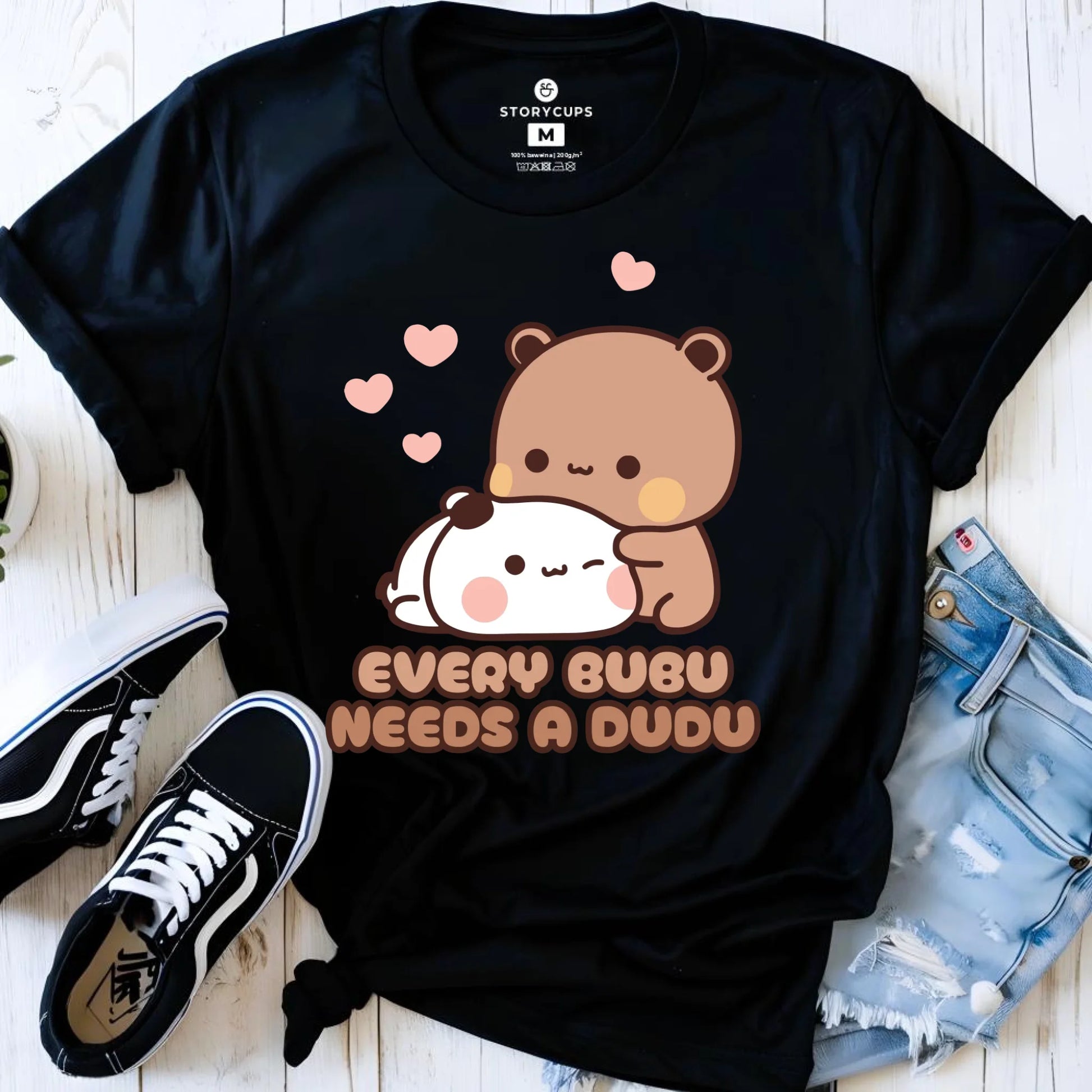 Koszulka damska dla par - Every Bubu needs a Dudu W33 - StoryCups.pl