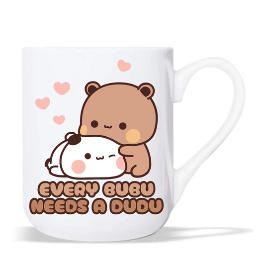 Kubek elegant dla par - Every Bubu needs a Dudu W33 - StoryCups.pl