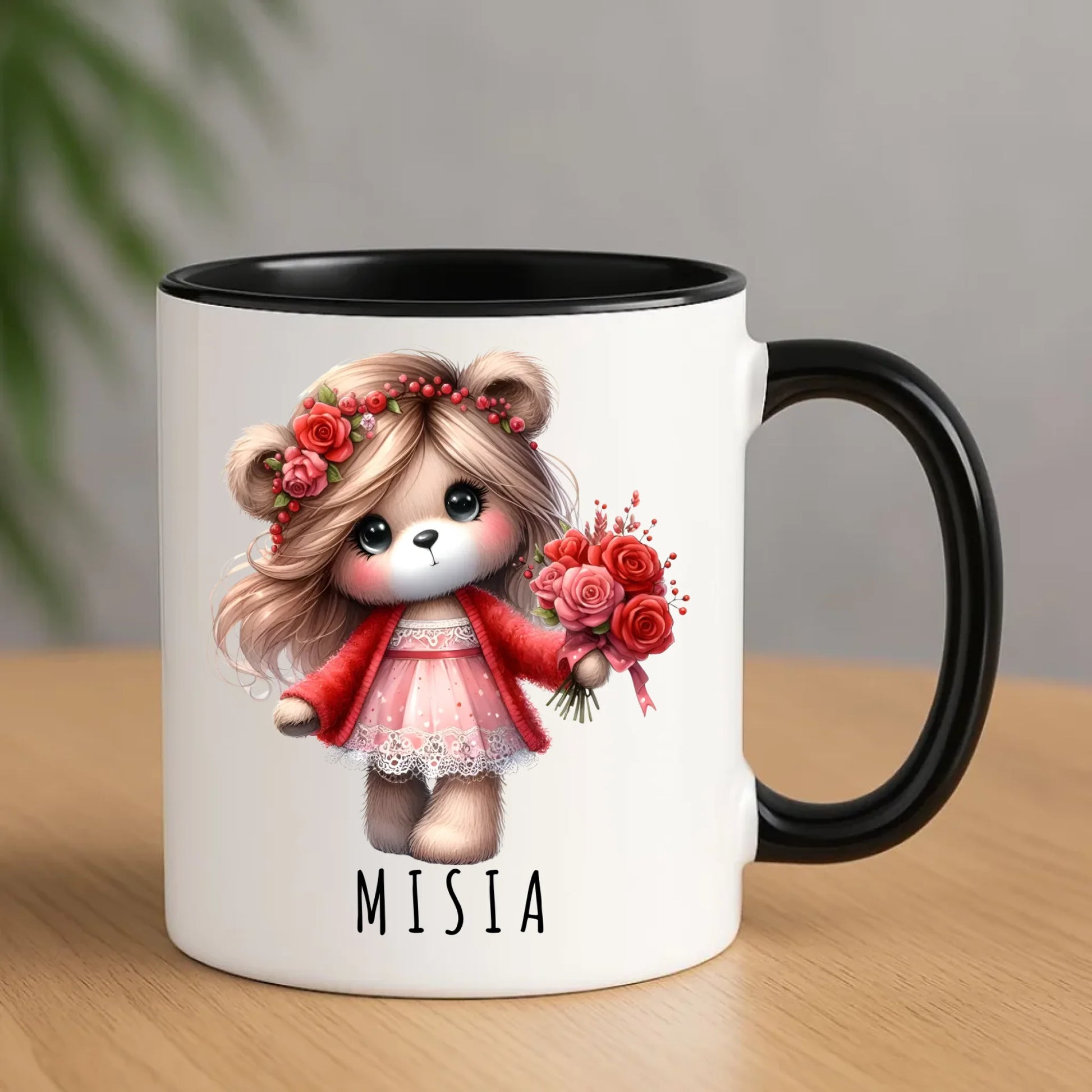 Kubek dla dziewczyny - Misia W35 - StoryCups.pl