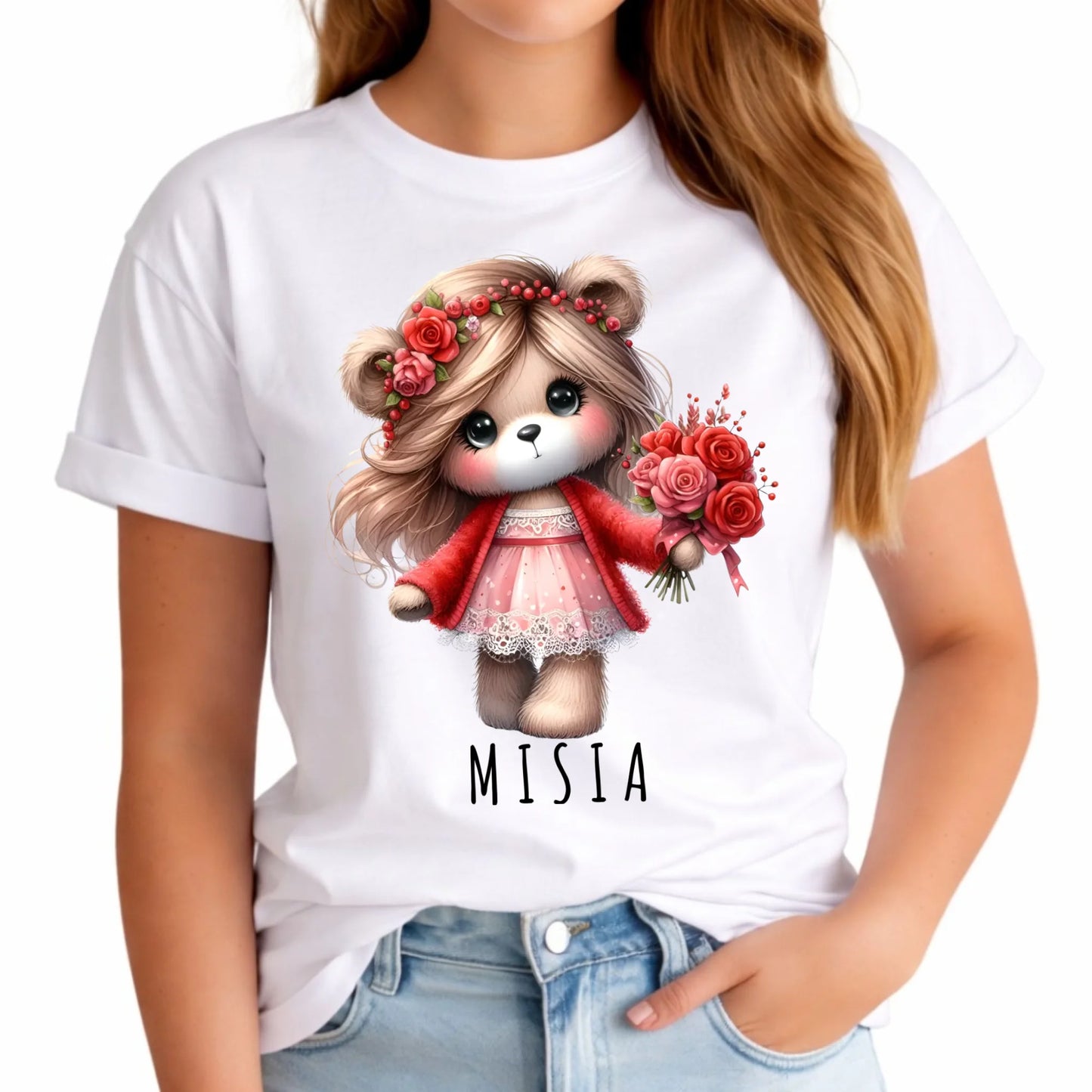 Koszulka damska - Misia W35 - StoryCups.pl