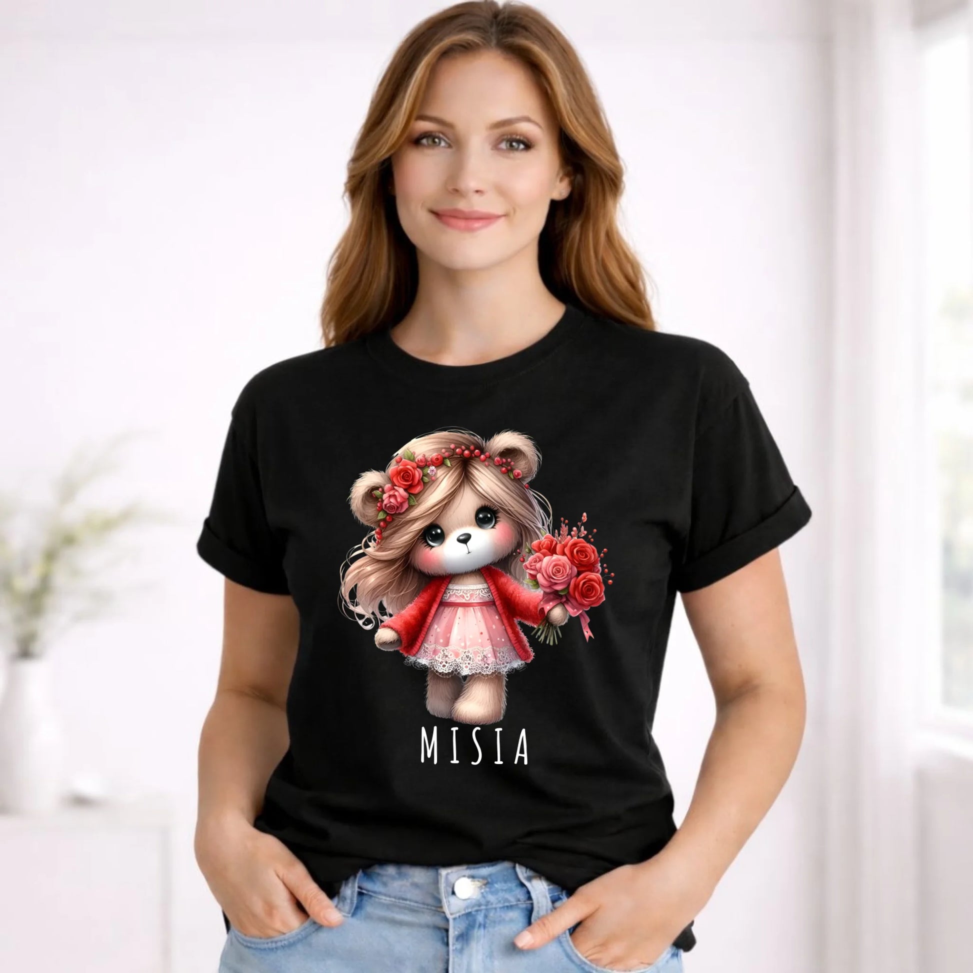 Koszulka damska - Misia W35 - StoryCups.pl