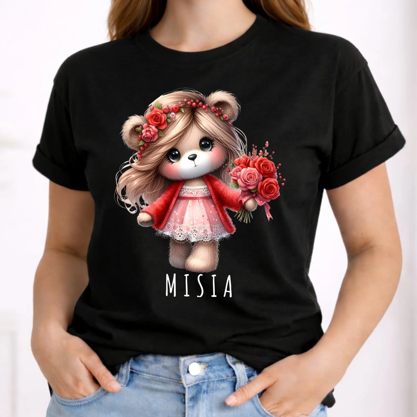 Koszulka damska - Misia W35 - StoryCups.pl