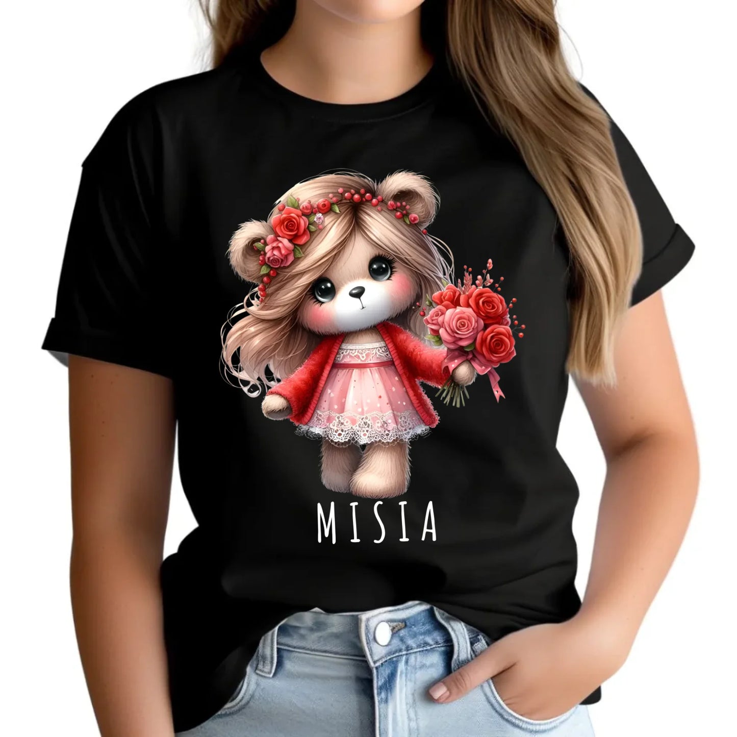 Koszulka damska - Misia W35 - StoryCups.pl