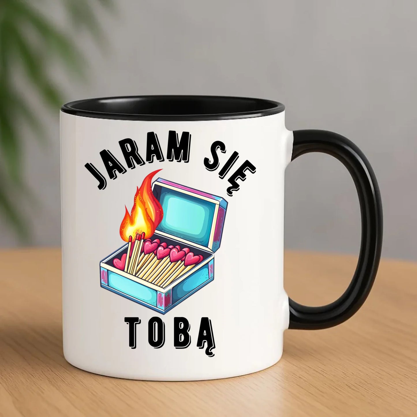 Kubek dla zakochanych - Jaram się Tobą W39 - StoryCups.pl