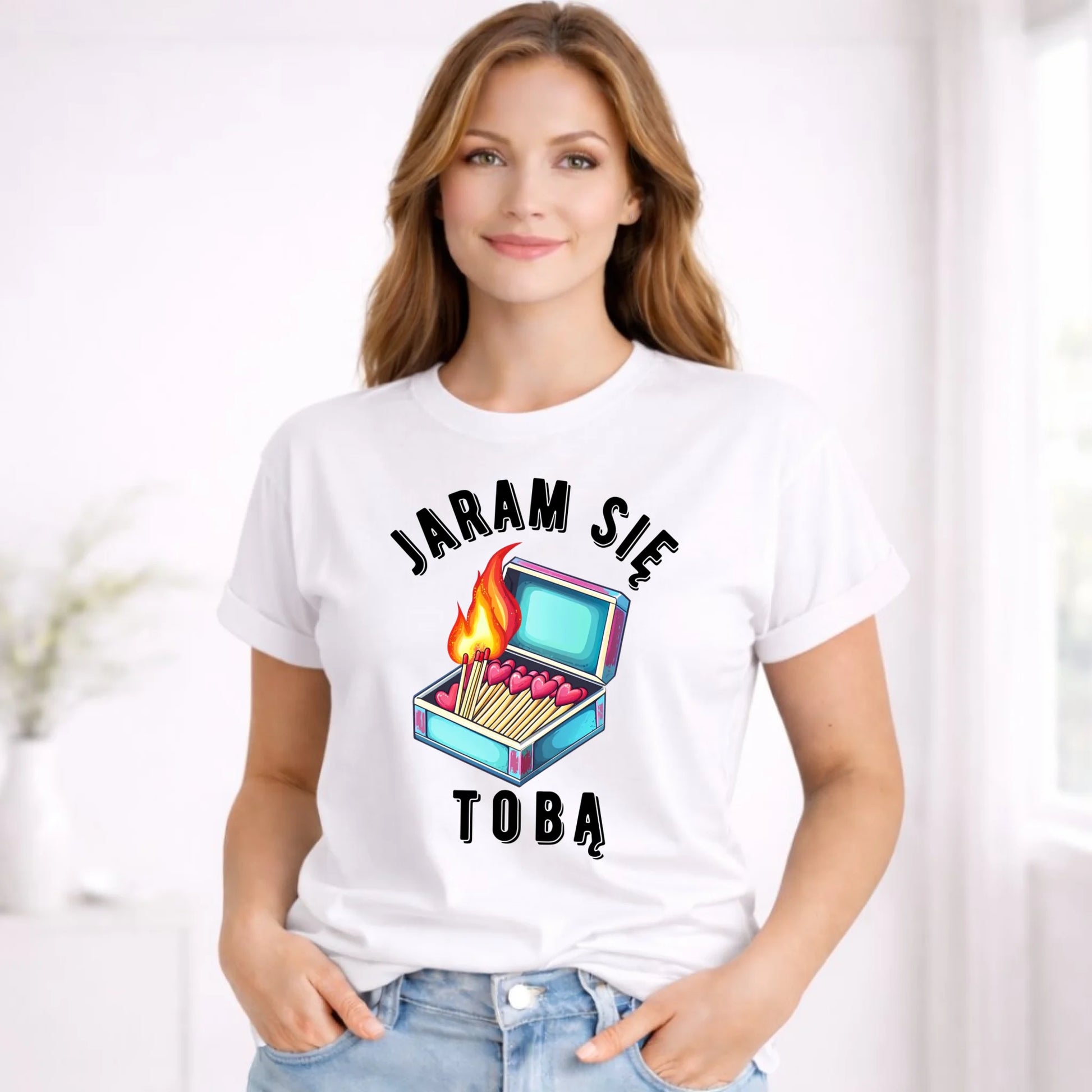 Koszulka damska - Jaram się Tobą W39 - StoryCups.pl