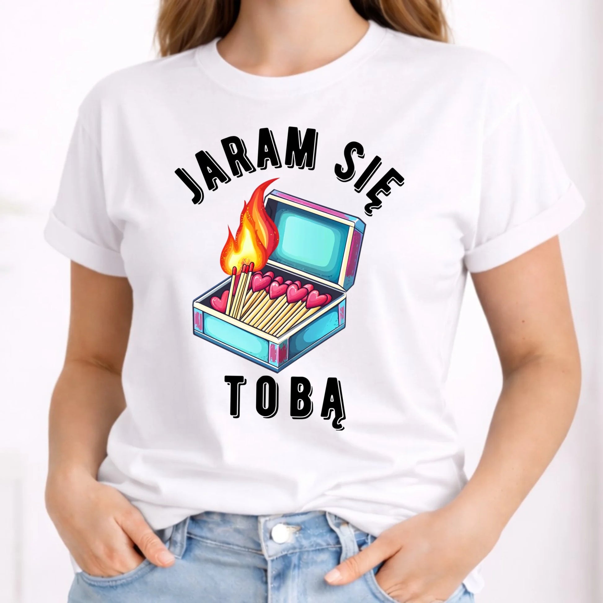 Koszulka damska - Jaram się Tobą W39 - StoryCups.pl