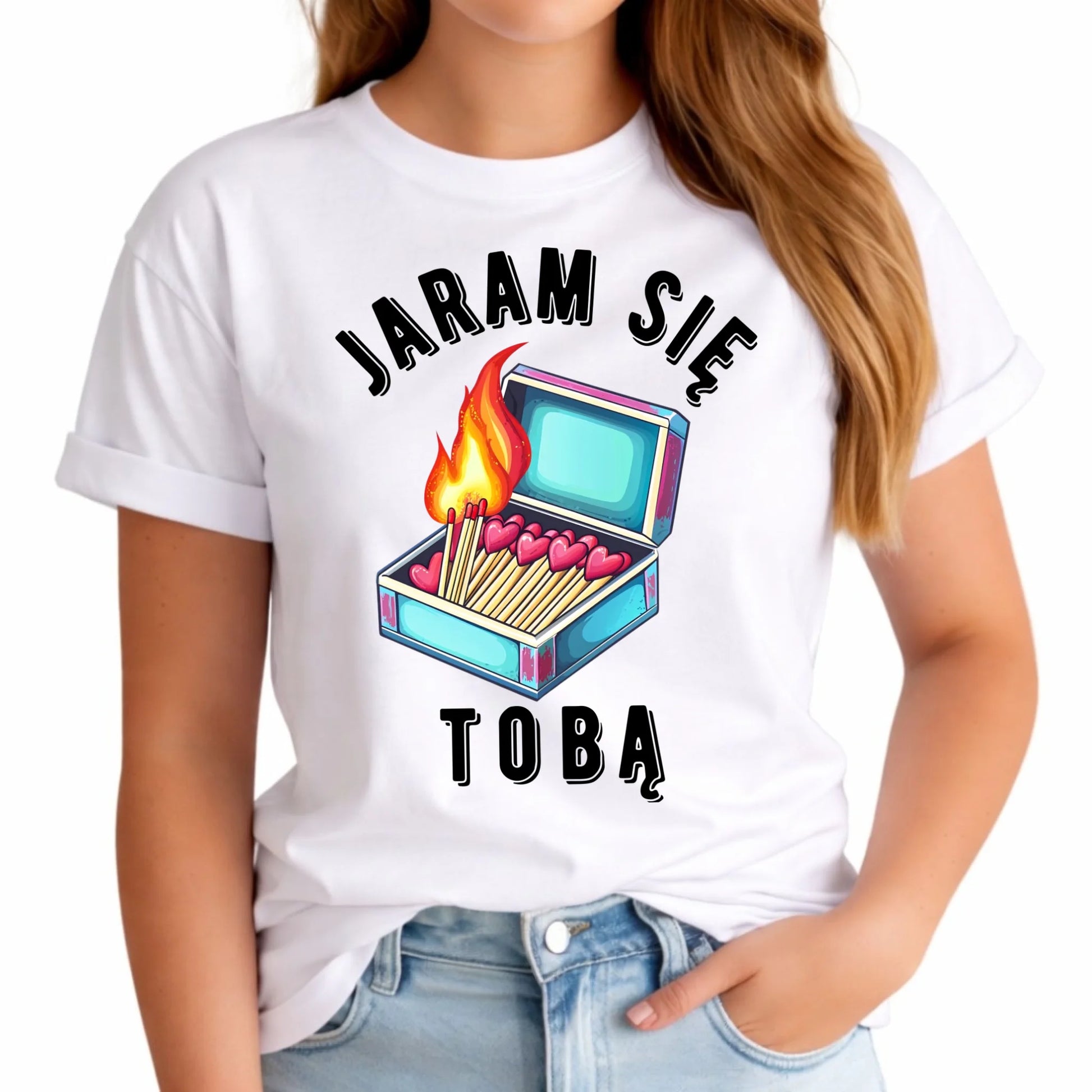 Koszulka damska - Jaram się Tobą W39 - StoryCups.pl