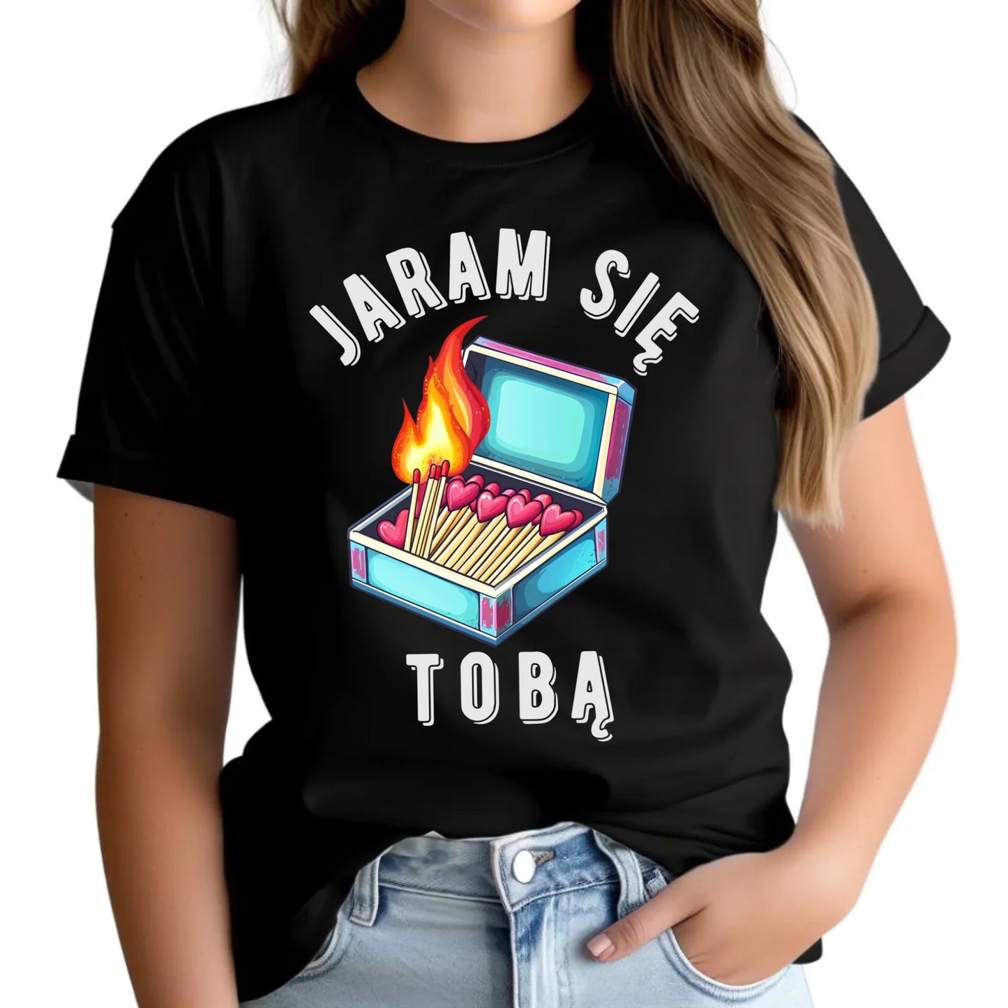 Koszulka damska - Jaram się Tobą W39 - StoryCups.pl