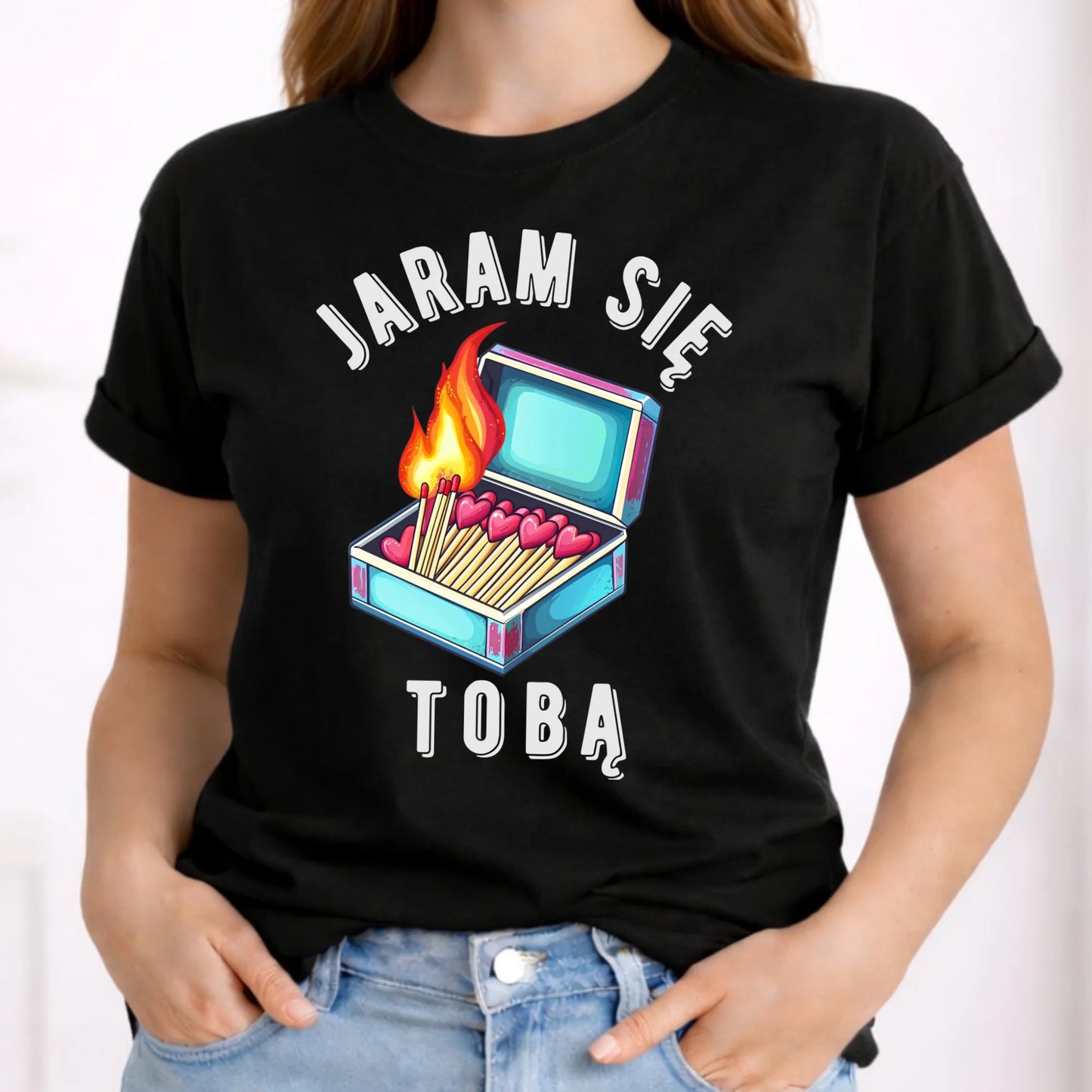 Koszulka damska - Jaram się Tobą W39 - StoryCups.pl