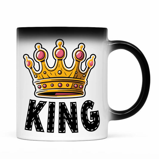 Kubek magiczny dla niego - King W41 - StoryCups.pl