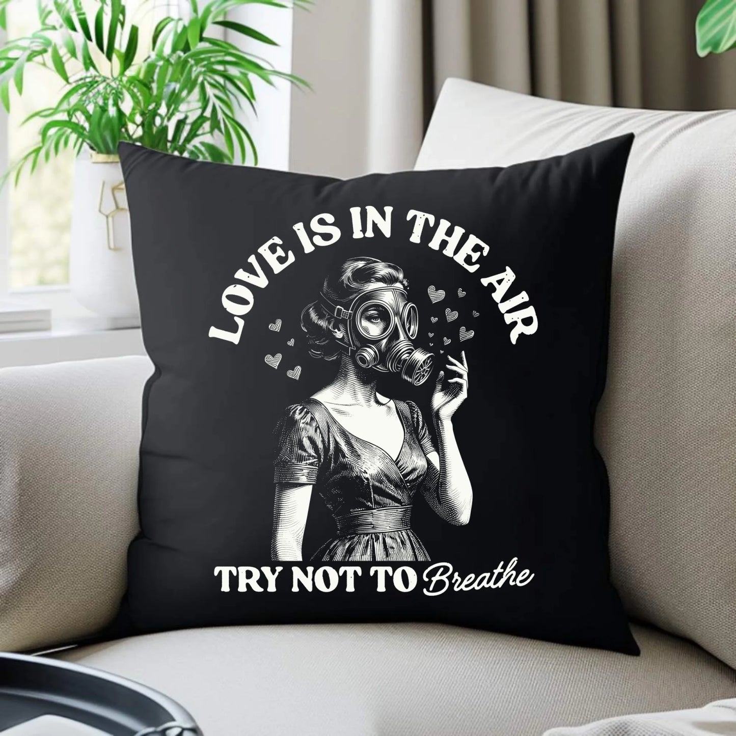Poduszka dekoracyjna dla niej - Love is in the air W43 - StoryCups.pl