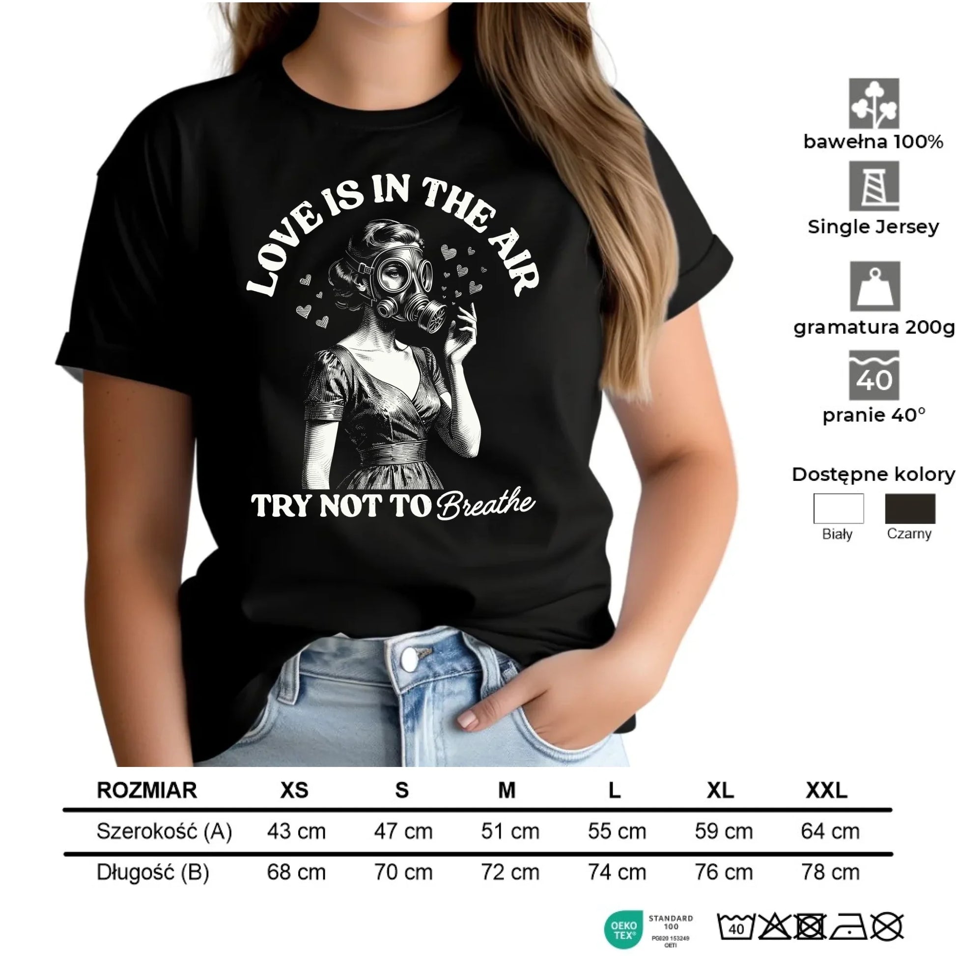 Koszulka damska - Love is in the air W43 - StoryCups.pl