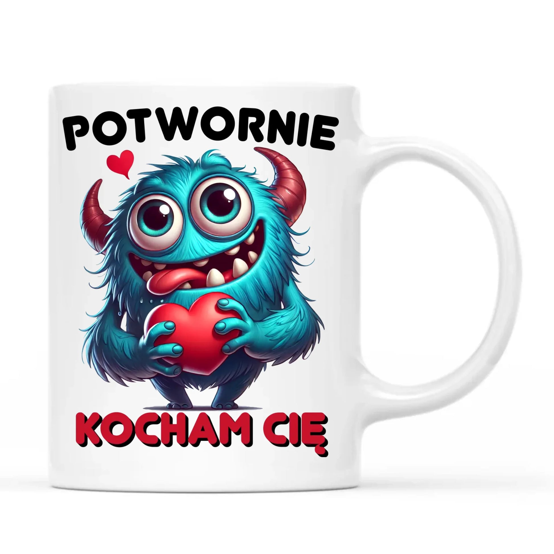 Kubek dla par - Potwornie Kocham Cię W45 - StoryCups.pl