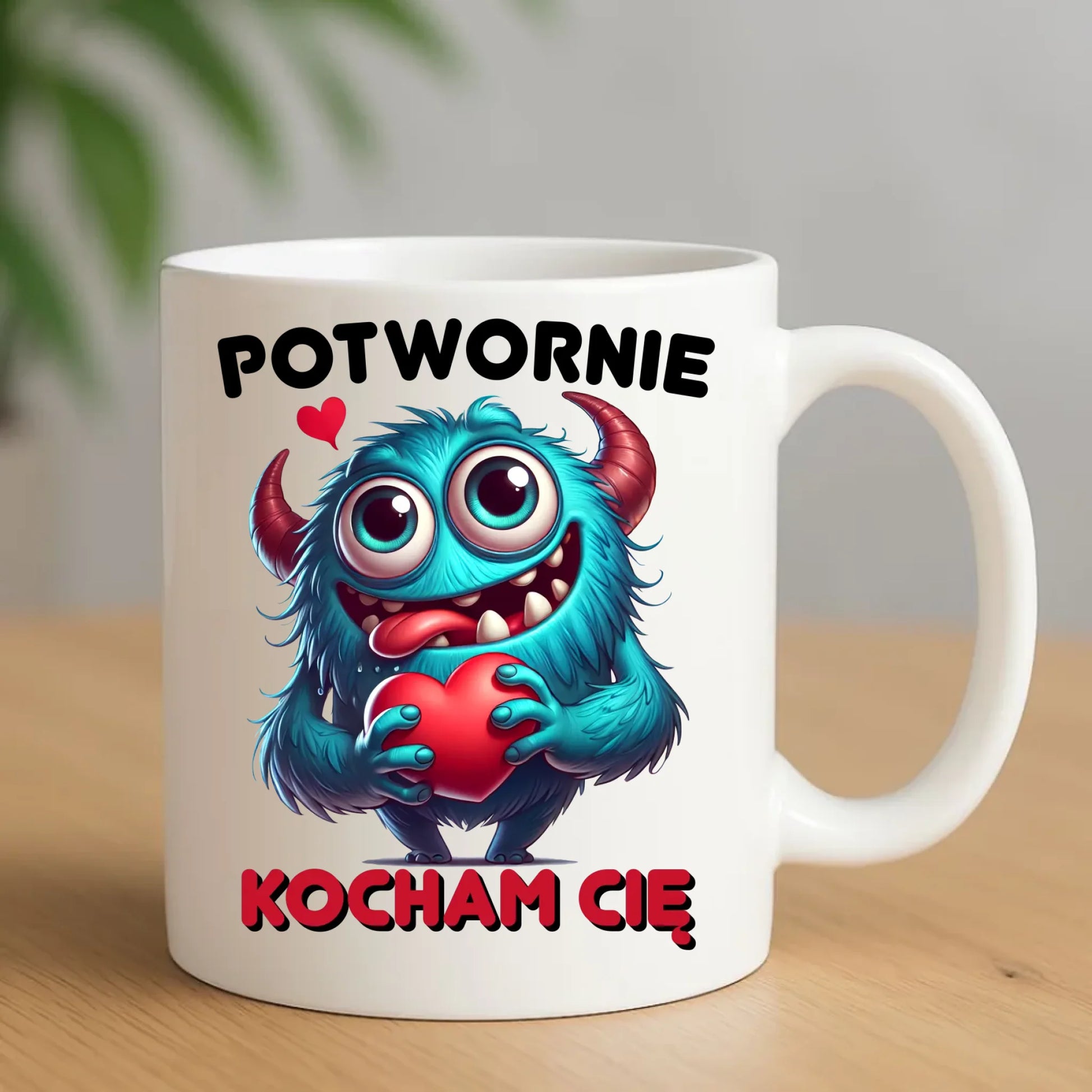 Kubek dla par - Potwornie Kocham Cię W45 - StoryCups.pl