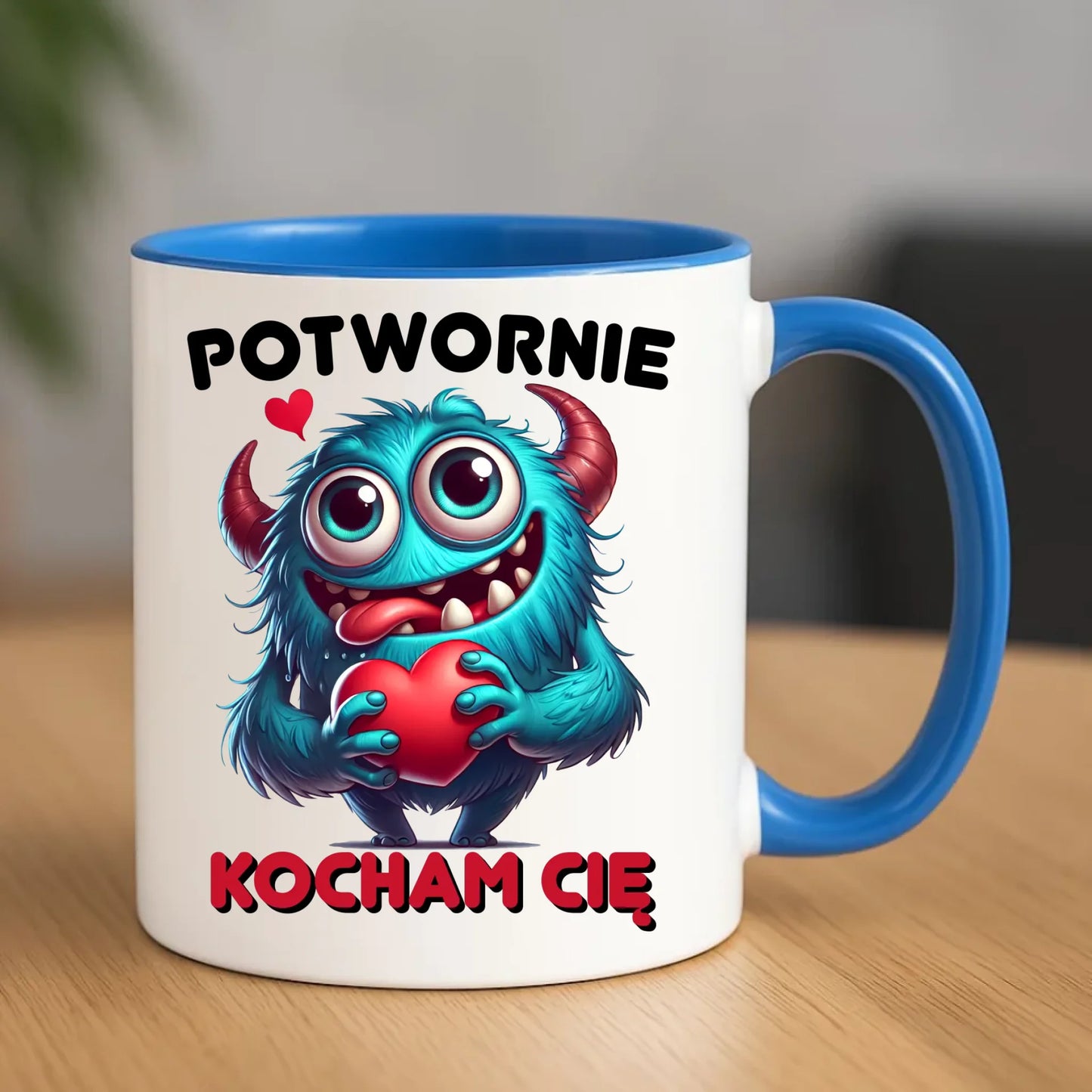 Kubek dla par - Potwornie Kocham Cię W45 - StoryCups.pl