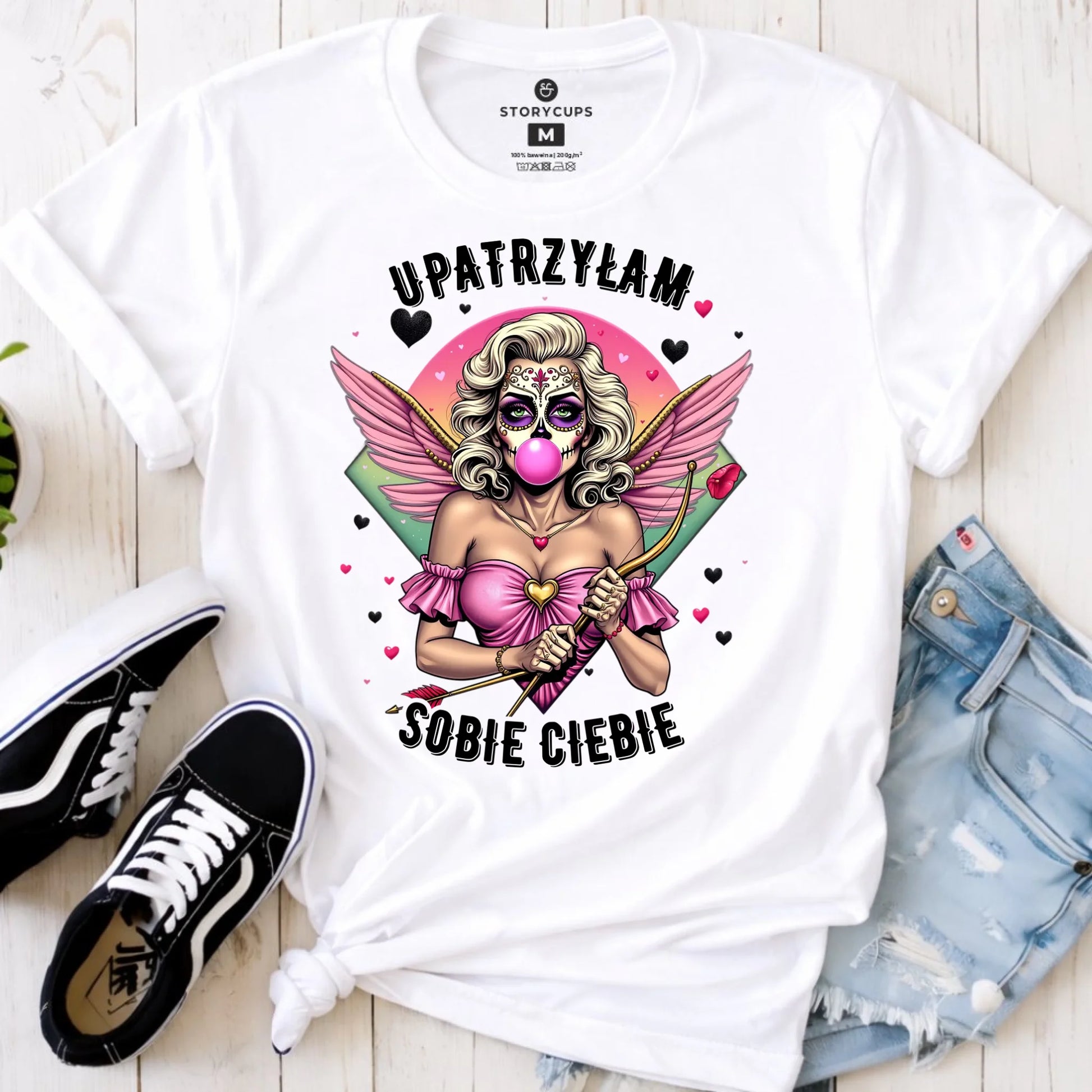 Koszulka damska - Upatrzyłam sobie Ciebie W47 - StoryCups.pl