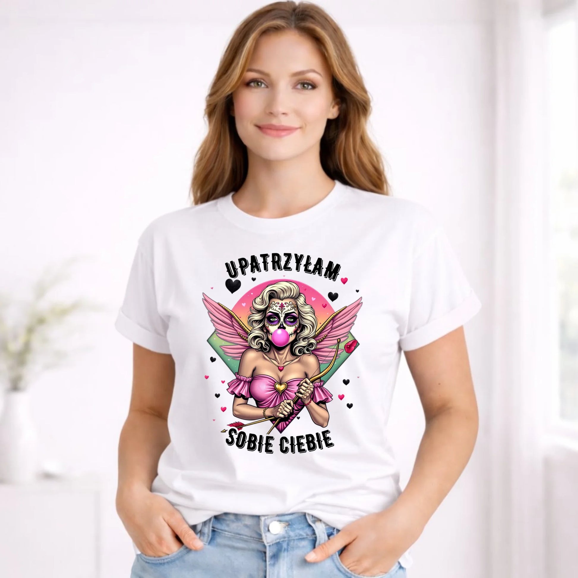 Koszulka damska - Upatrzyłam sobie Ciebie W47 - StoryCups.pl