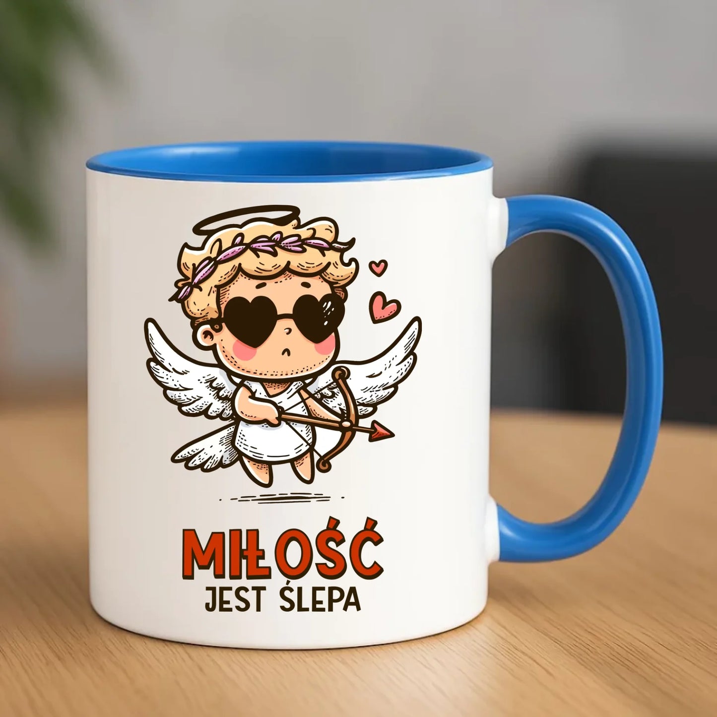 Kubek - Miłość jest ślepa W48 - StoryCups.pl