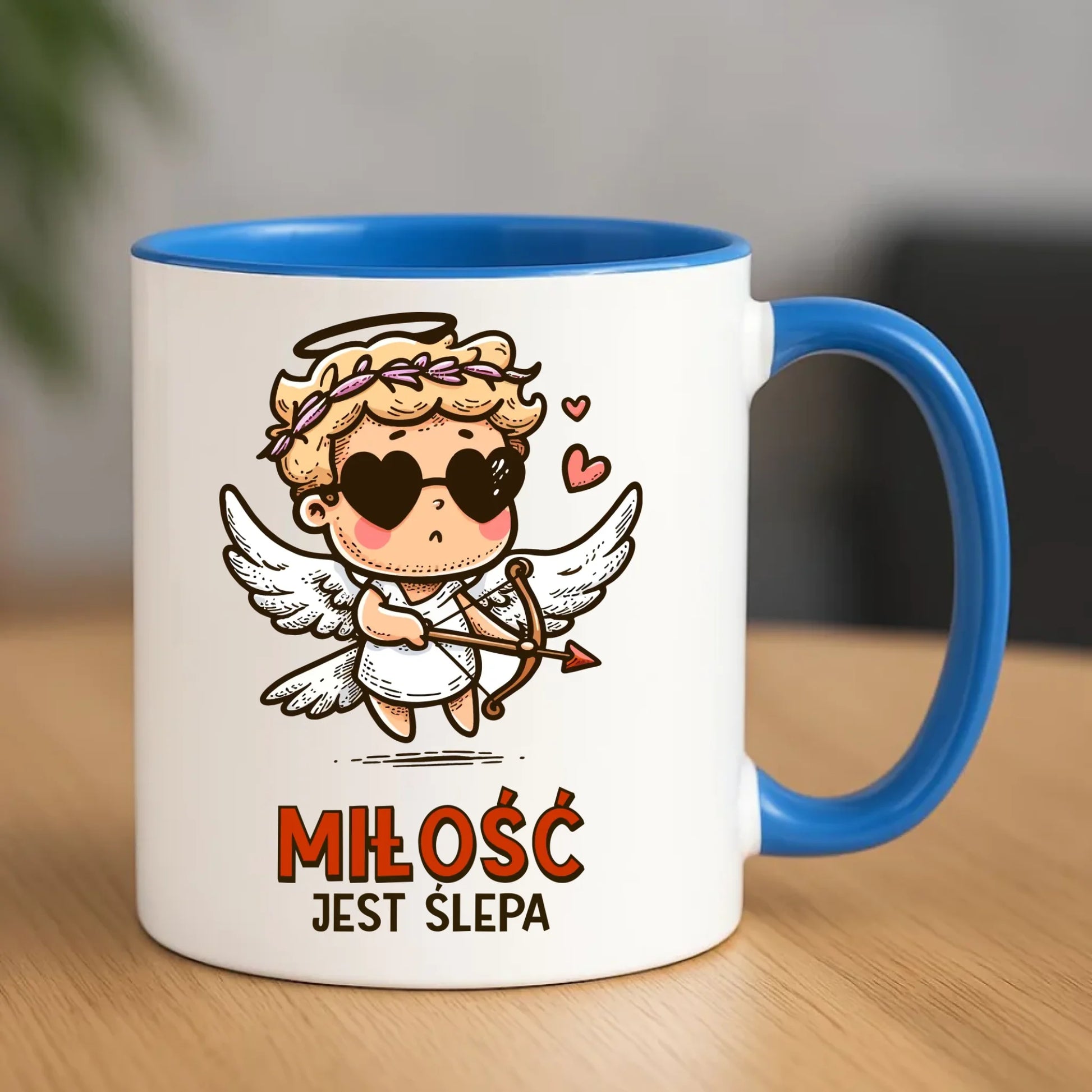 Kubek - Miłość jest ślepa W48 - StoryCups.pl
