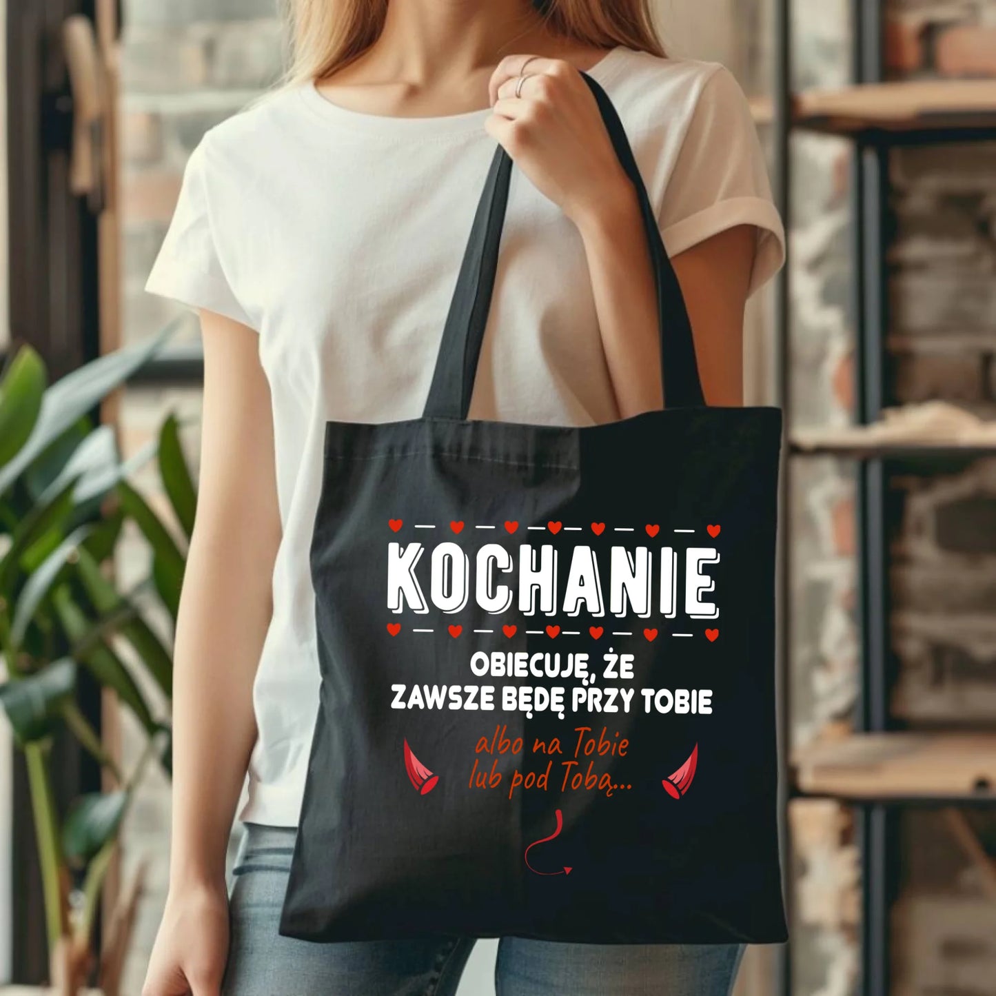 Torba dla par - Obiecuję, że zawsze będę przy Tobie W50 - StoryCups.pl