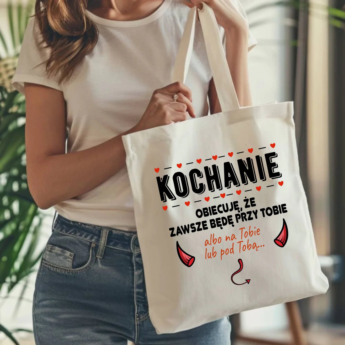 Torba dla par - Obiecuję, że zawsze będę przy Tobie W50 - StoryCups.pl