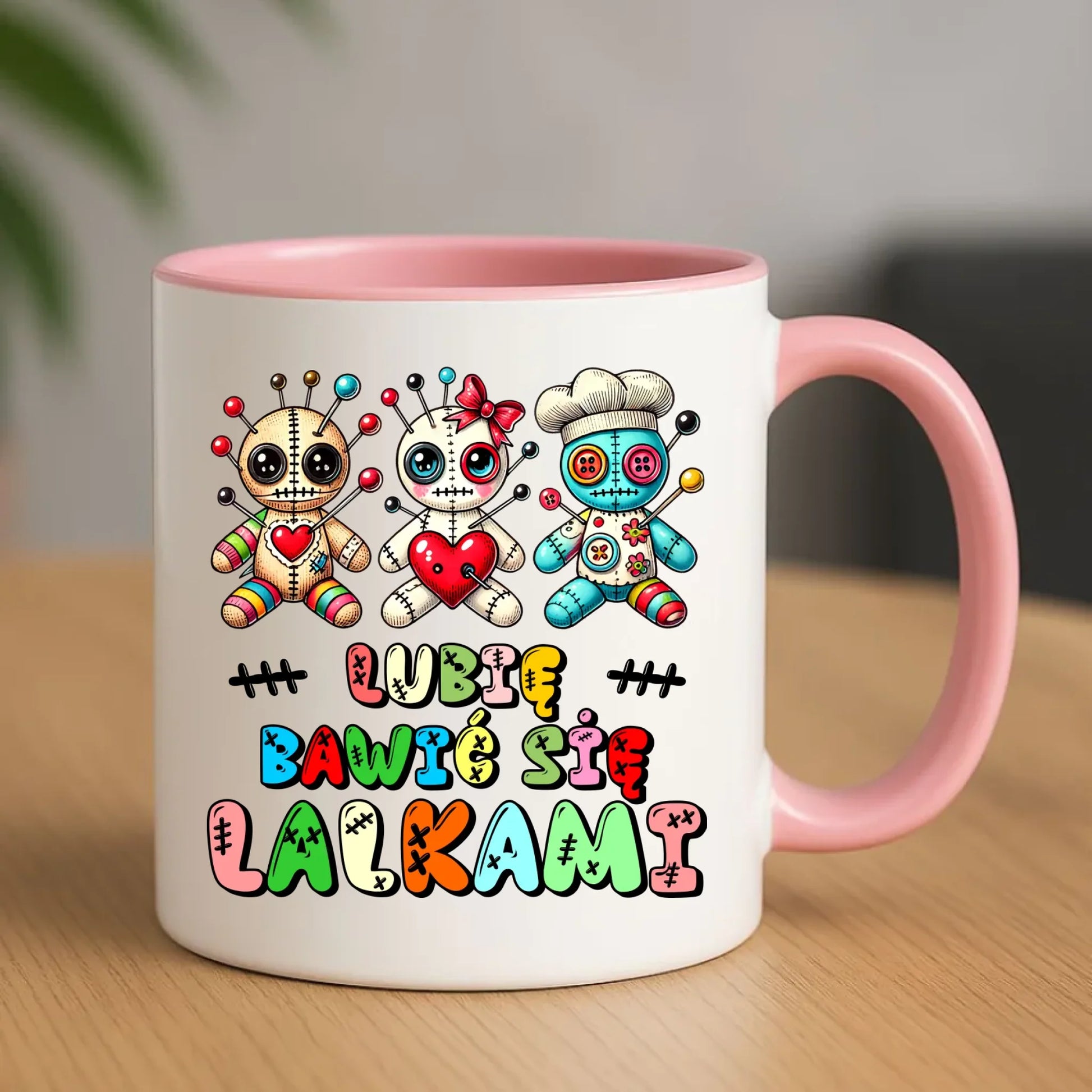 Kubek - Voodoo Lubię bawić się lalkami W52 - StoryCups.pl
