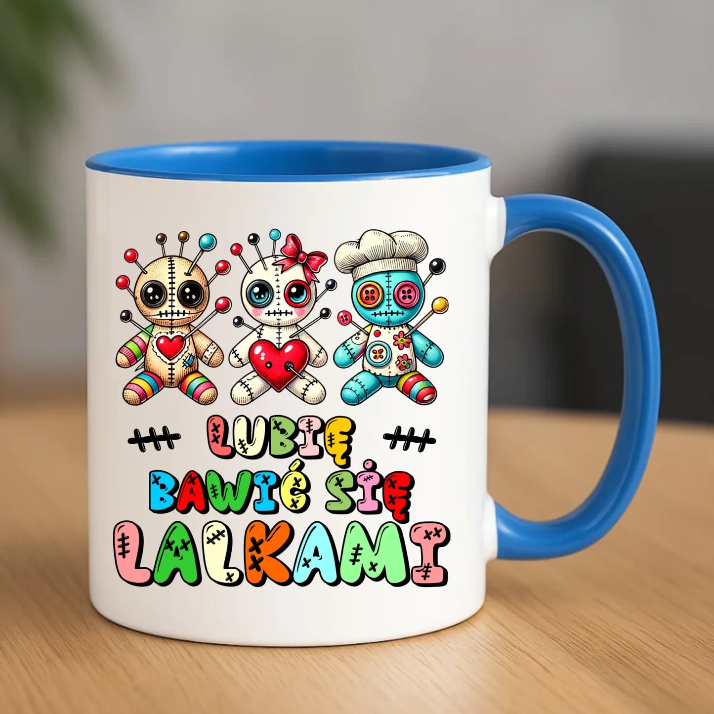 Kubek - Voodoo Lubię bawić się lalkami W52 - StoryCups.pl