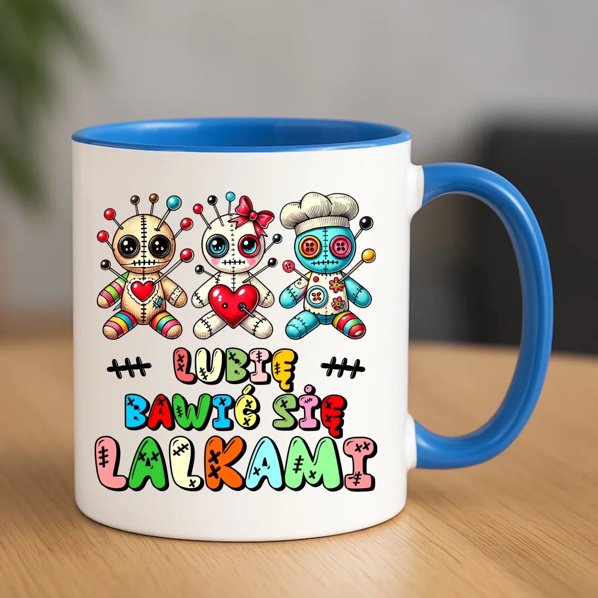 Kubek - Voodoo Lubię bawić się lalkami W52 - StoryCups.pl