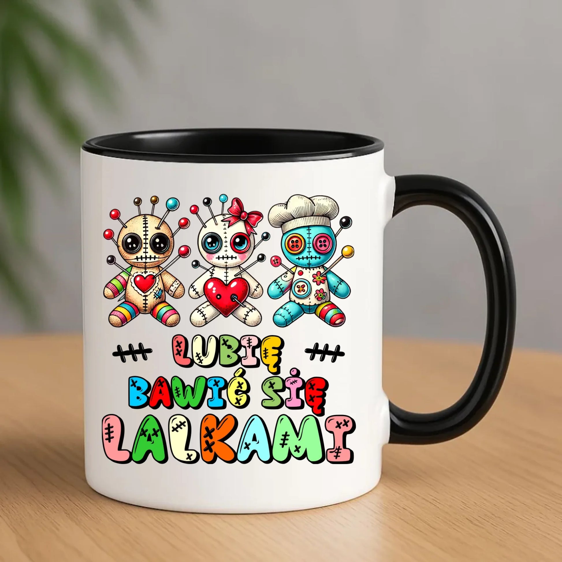 Kubek - Voodoo Lubię bawić się lalkami W52 - StoryCups.pl