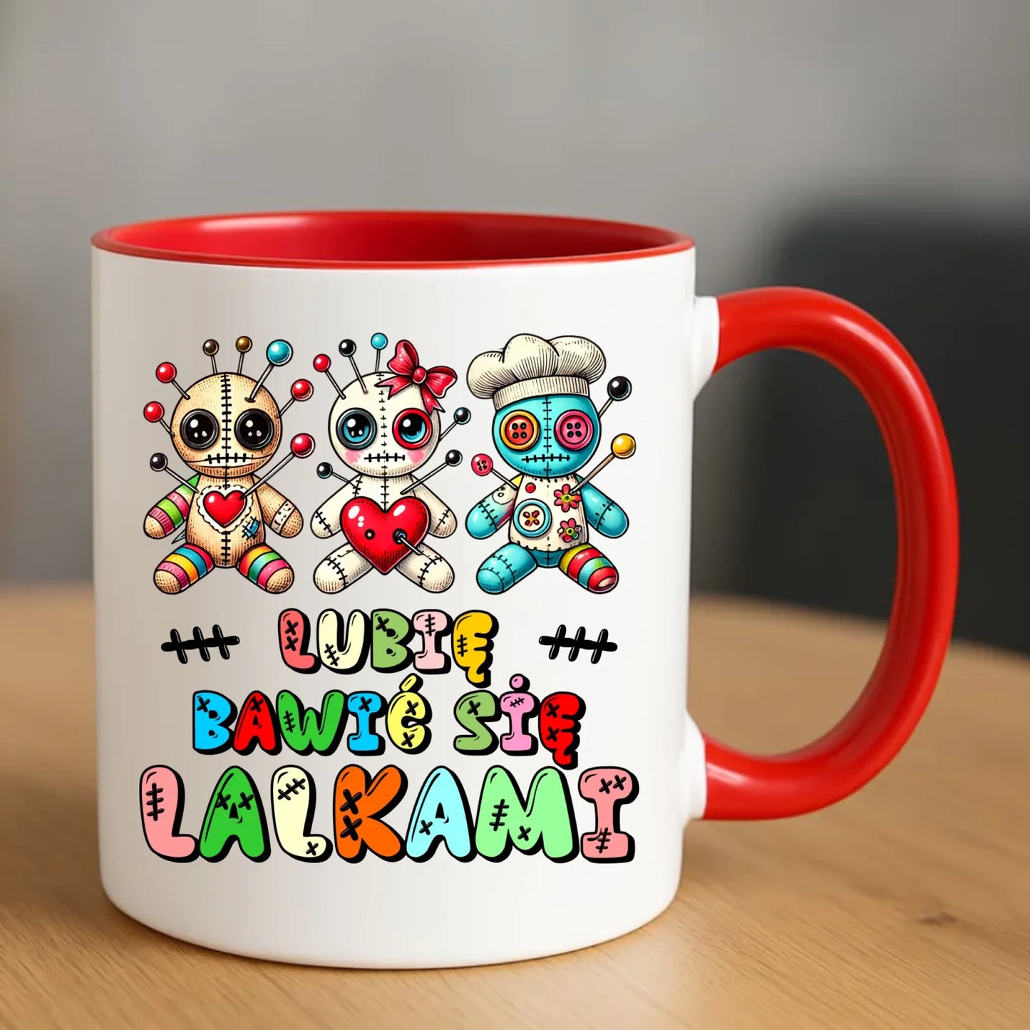 Kubek - Voodoo Lubię bawić się lalkami W52 - StoryCups.pl