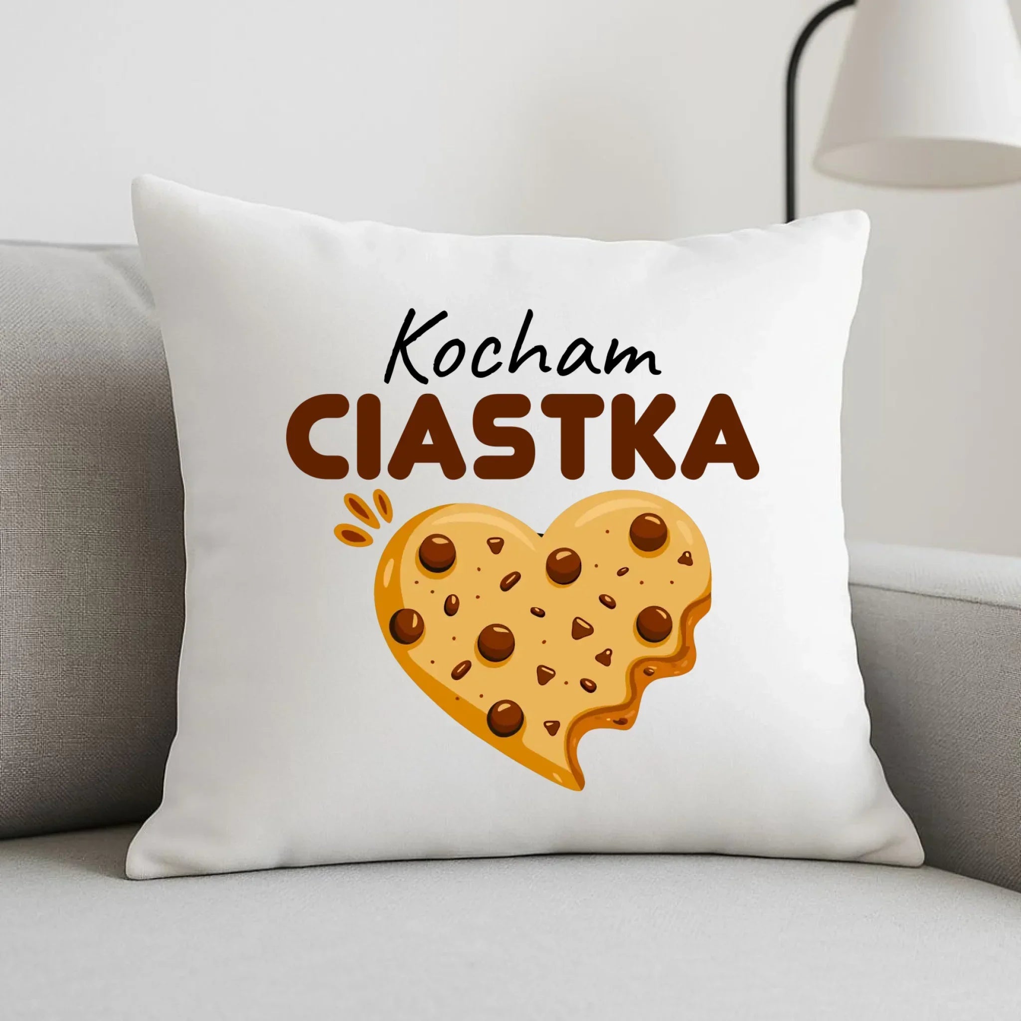 Poduszka dla niej - Kocham Ciastka W53 - StoryCups.pl