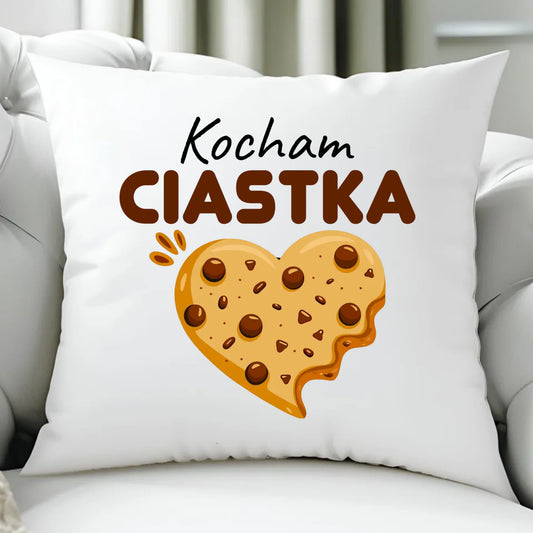Poduszka dla niej - Kocham Ciastka W53 - StoryCups.pl