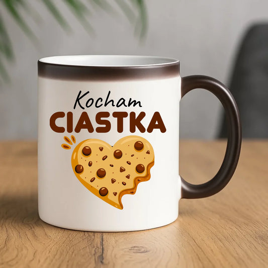 Kubek magiczny dla niej - Kocham Ciastka W53 - StoryCups.pl