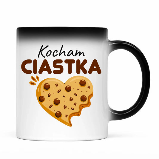 Kubek magiczny dla niej - Kocham Ciastka W53 - StoryCups.pl