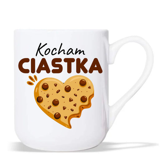 Kubek elegant dla niej - Kocham Ciastka W53 - StoryCups.pl