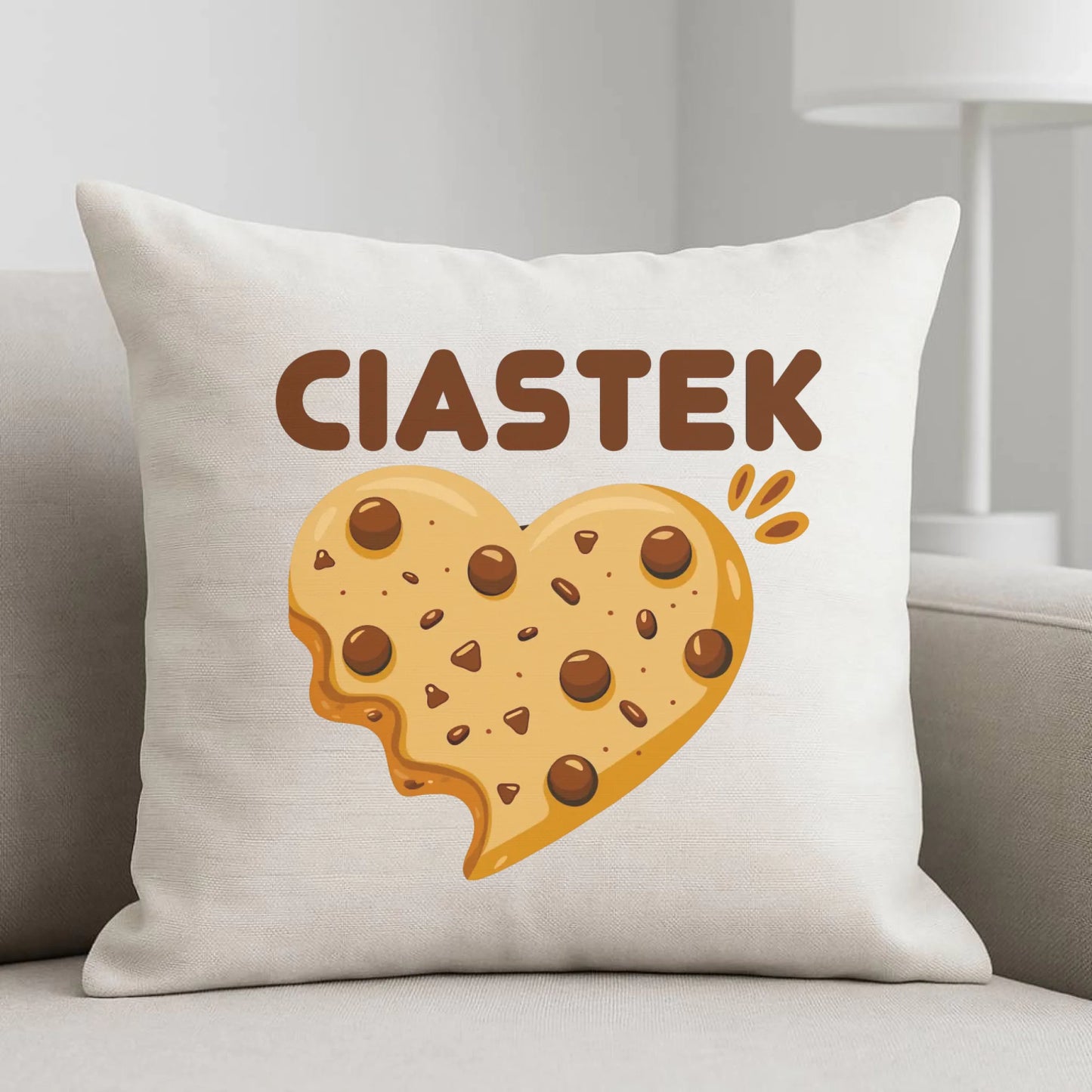 Poduszka dla niego - Ciastek W54 - StoryCups.pl