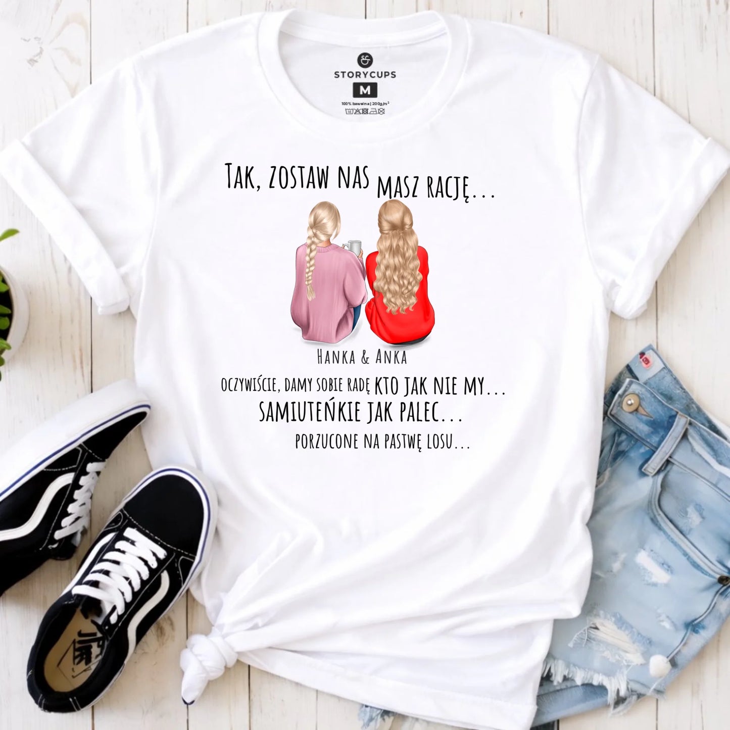 Koszulka damska na odejście z pracy - prezent od koleżanek - 2-5 osób personalizowana OP16