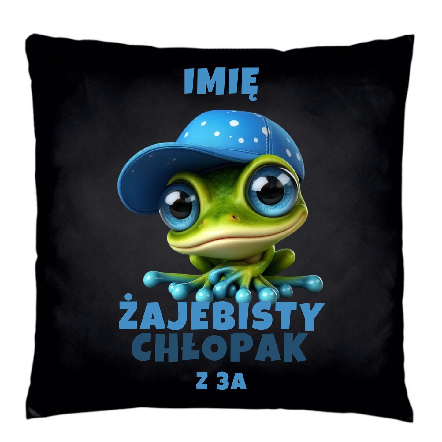 Poduszka dekoracyjna - Żajebisty Chłopak - personalizowana DCH01 - StoryCups.pl