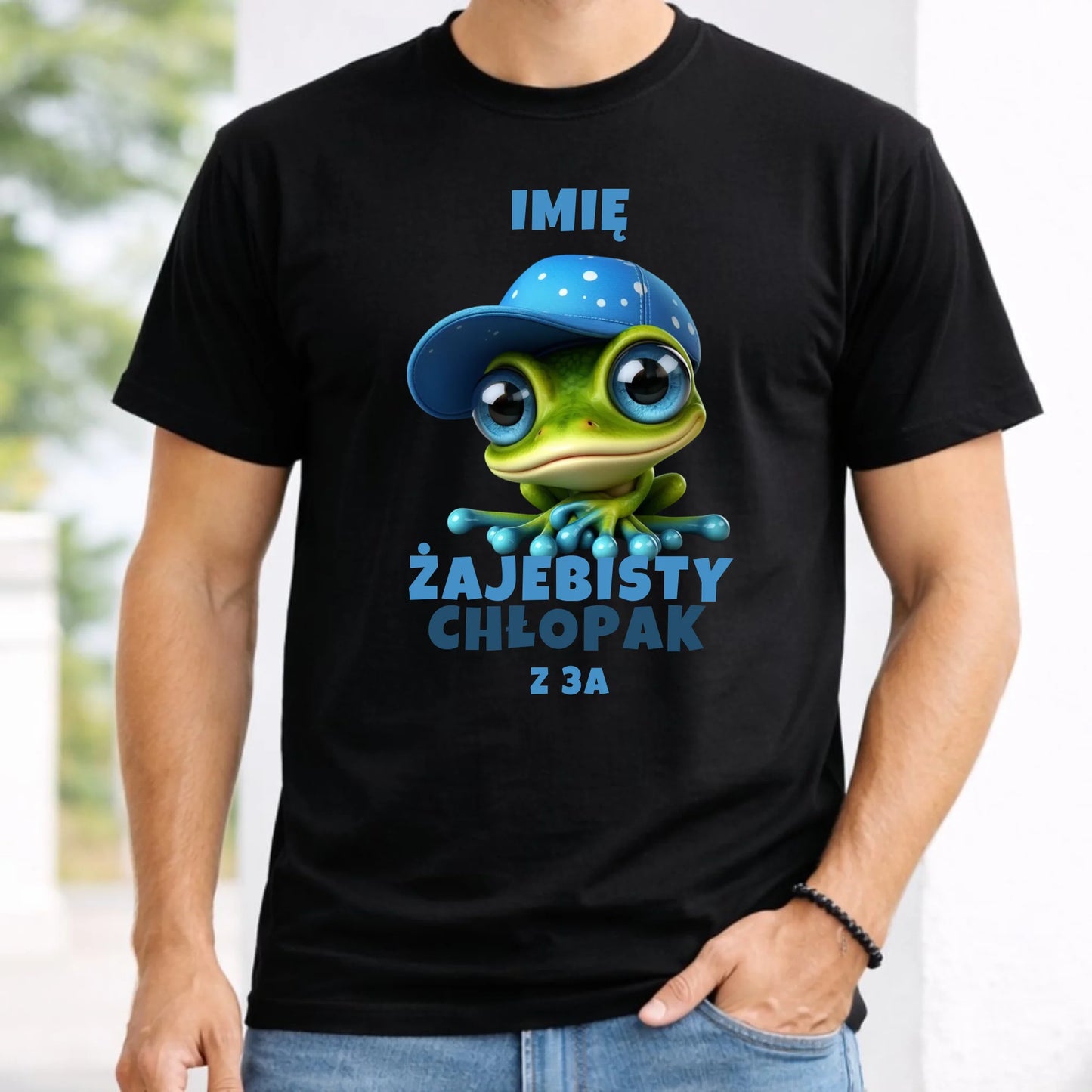 Koszulka męska - Żajebisty Chłopak - personalizowana DCH01 - StoryCups.pl