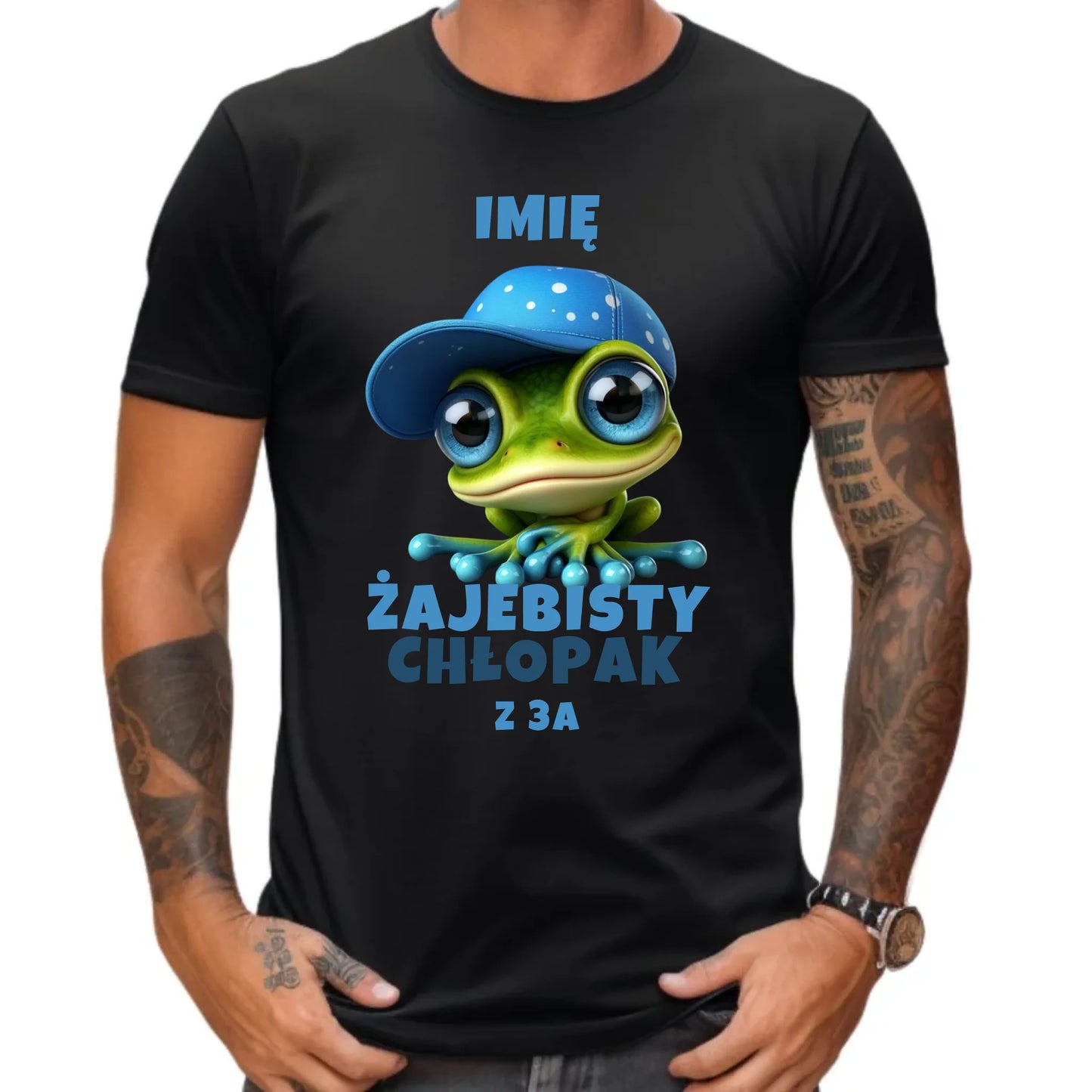 Koszulka męska - Żajebisty Chłopak - personalizowana DCH01 - StoryCups.pl