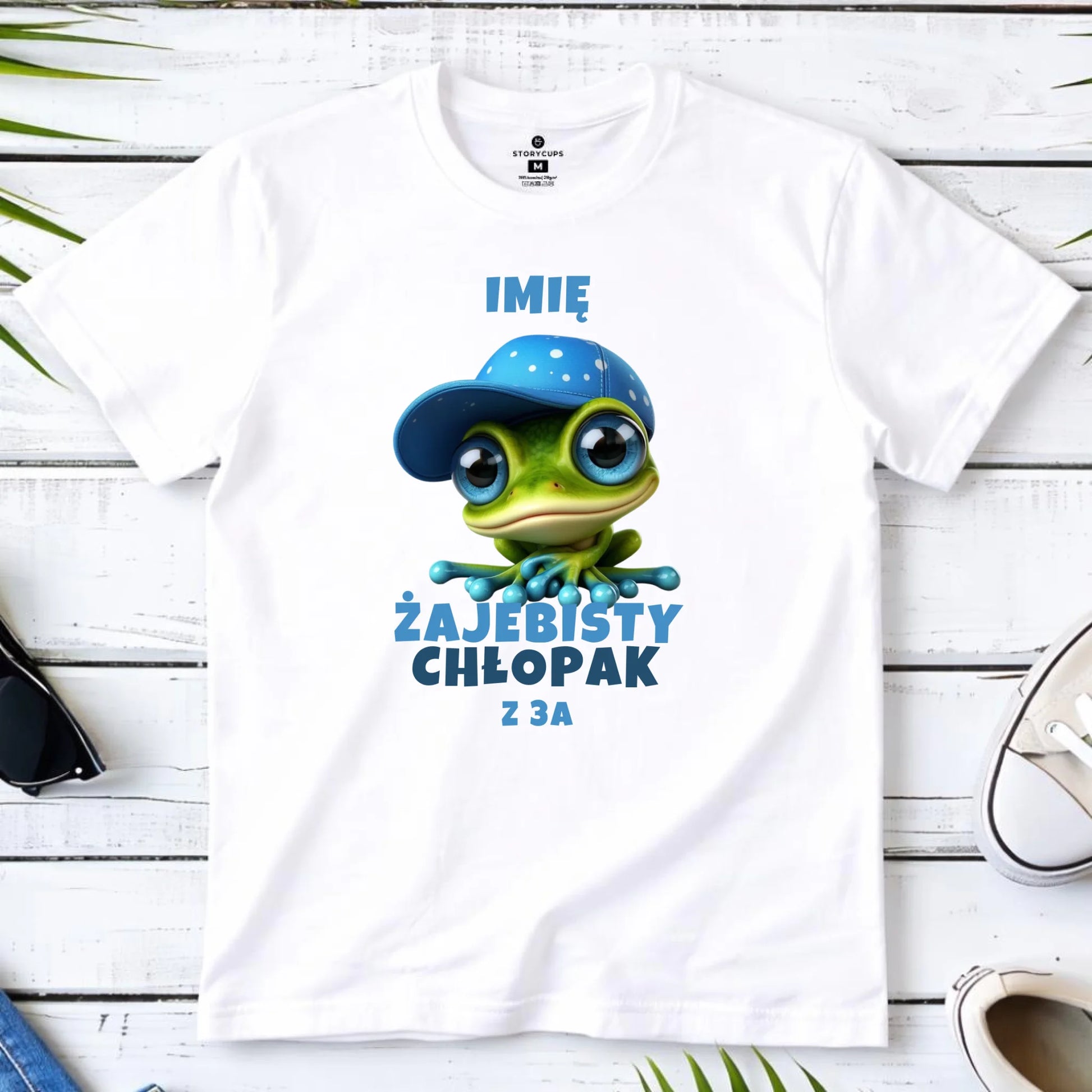 Koszulka męska - Żajebisty Chłopak - personalizowana DCH01 - StoryCups.pl