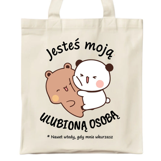 Torba dla par - Jesteś moją ulubioną osobą W69 - StoryCups.pl