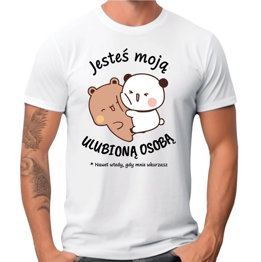 Koszulka męska - Jesteś moją ulubioną osobą W69 - StoryCups.pl